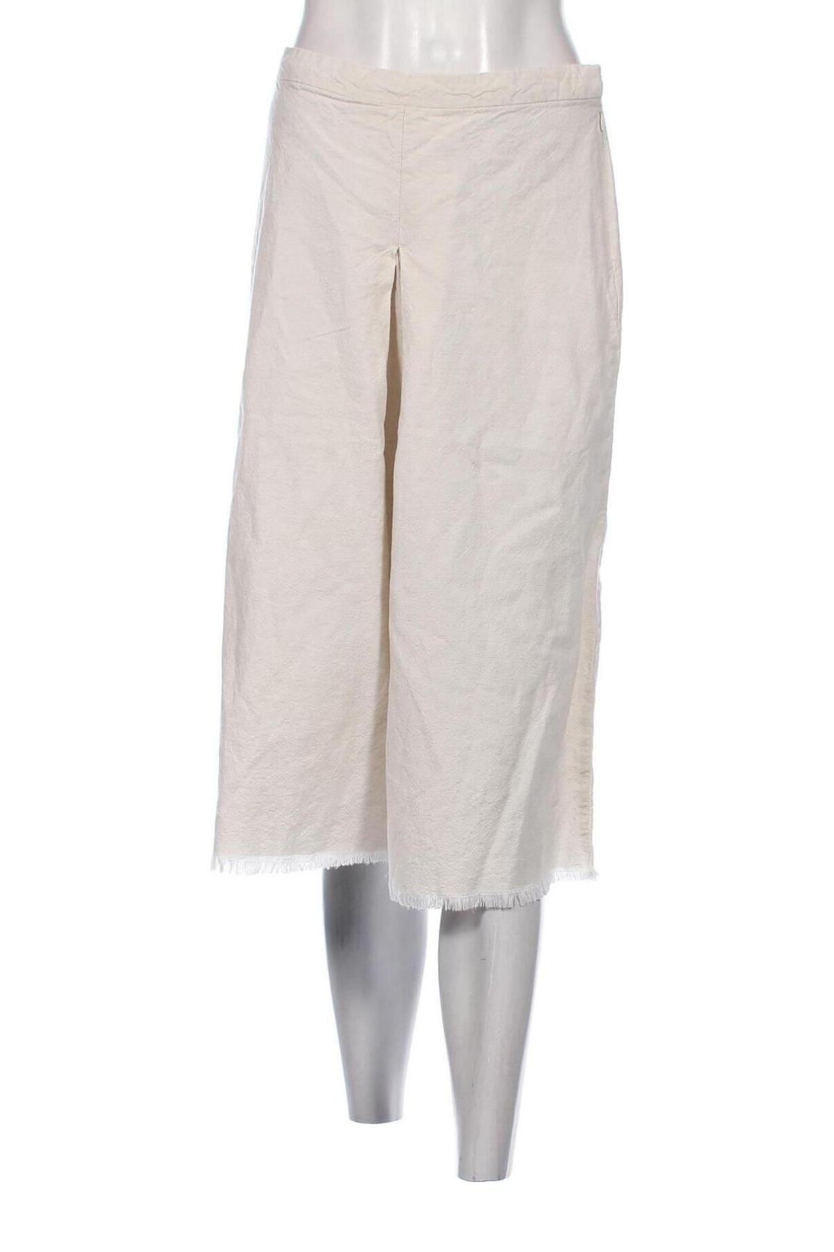 Γυναικείο παντελόνι Zara Trafaluc, Μέγεθος S, Χρώμα  Μπέζ, Τιμή 19,32 €