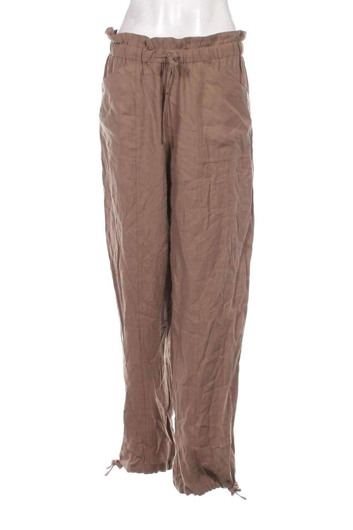 Дамски панталон mbyM, Размер L, Цвят Кафяв, Цена 76,44 лв.