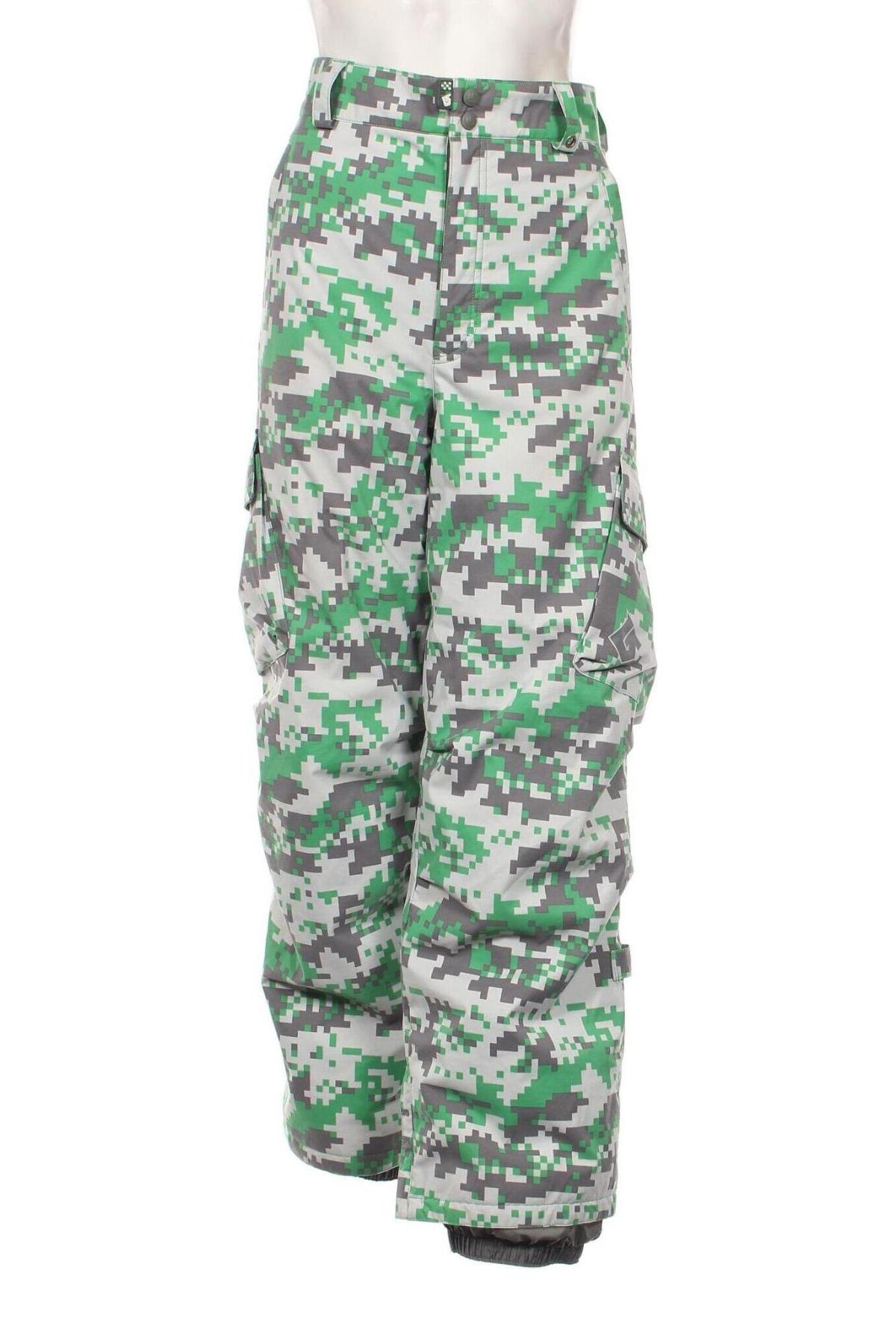 Дамски панталон за зимни спортове Burton, Размер L, Цвят Многоцветен, Цена 111,65 лв.