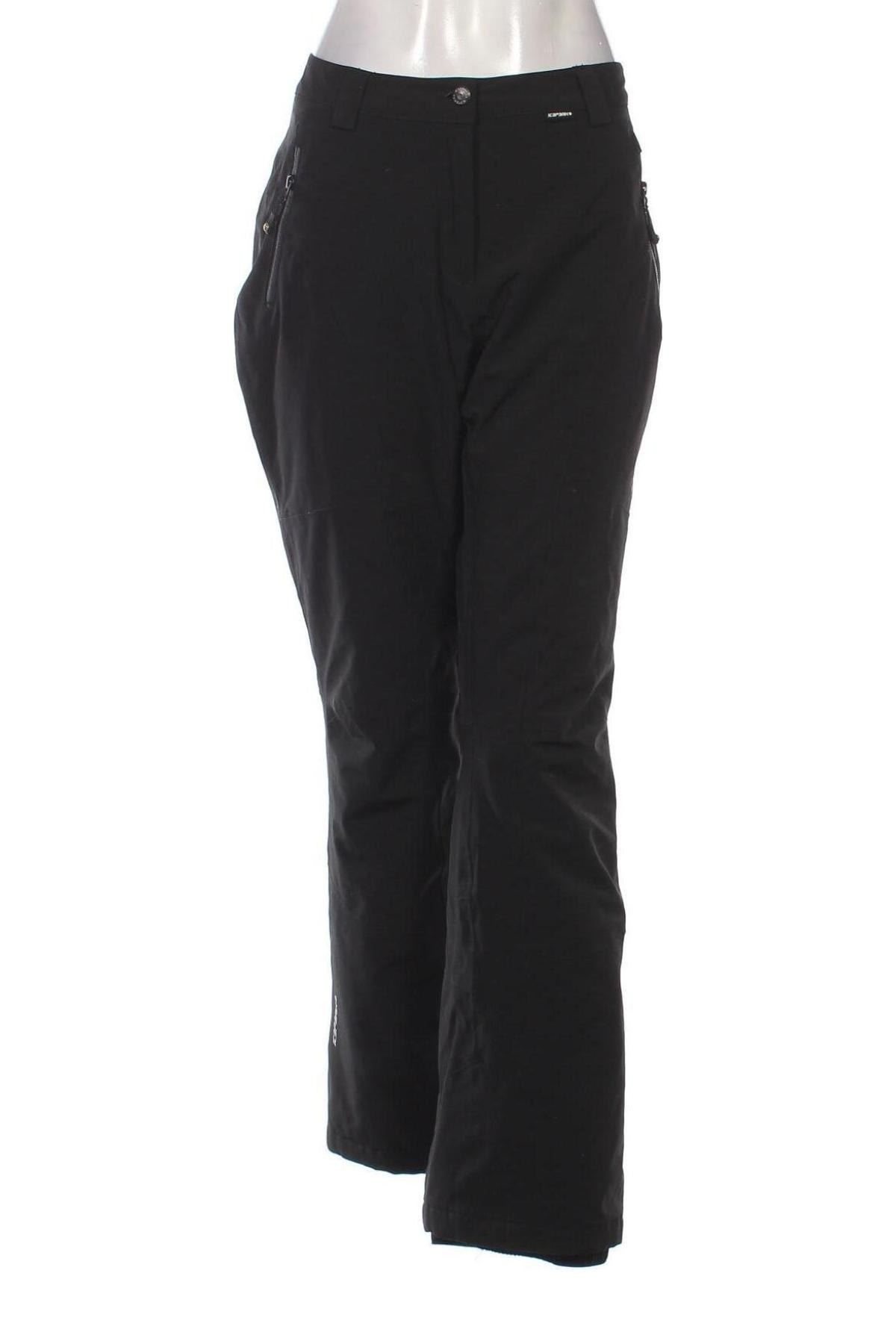 Дамски панталон за зимни спортове Icepeak, Размер XL, Цвят Черен, Цена 63,00 лв.