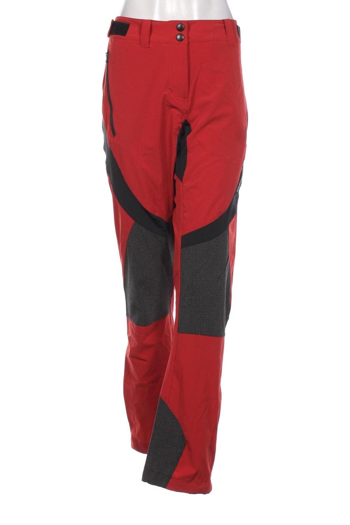 Дамски панталон за зимни спортове North Finder, Размер L, Цвят Червен, Цена 79,18 лв.
