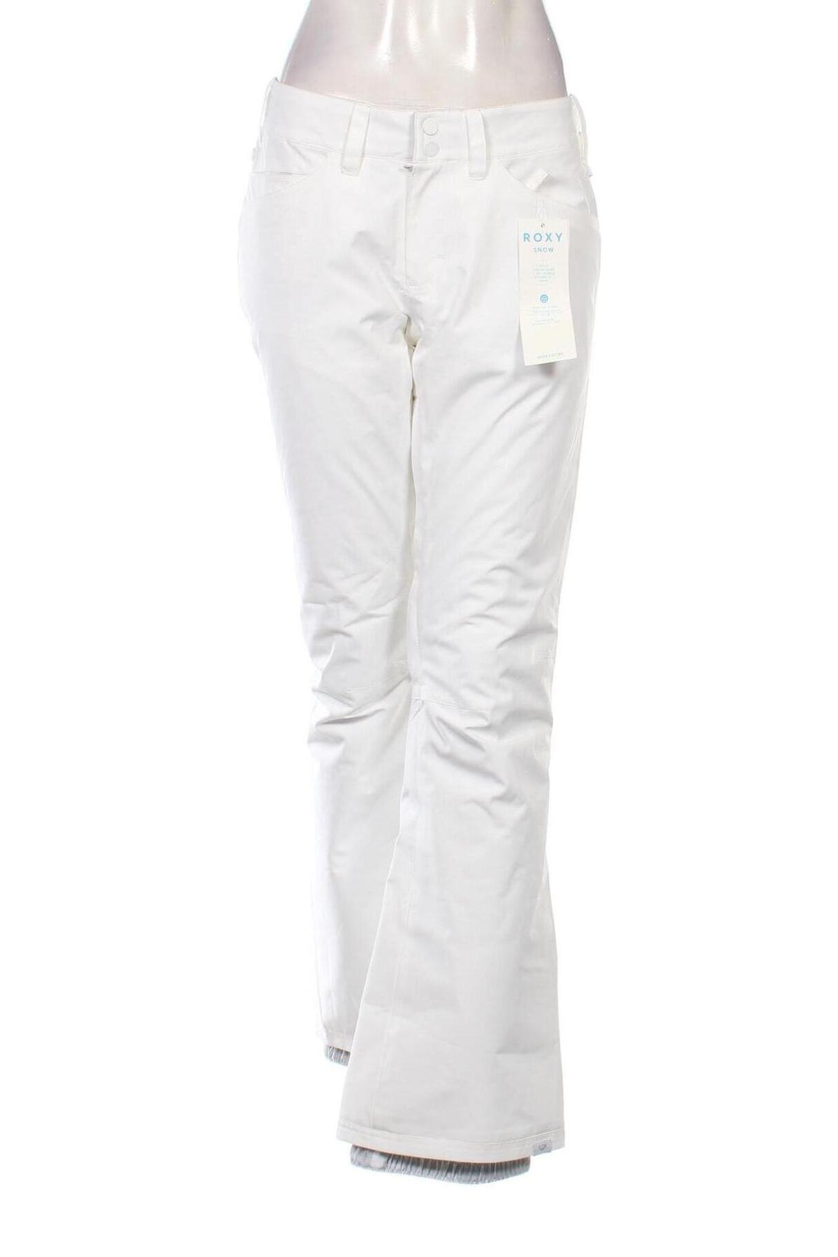 Дамски панталон за зимни спортове Roxy, Размер M, Цвят Бял, Цена 106,64 лв.