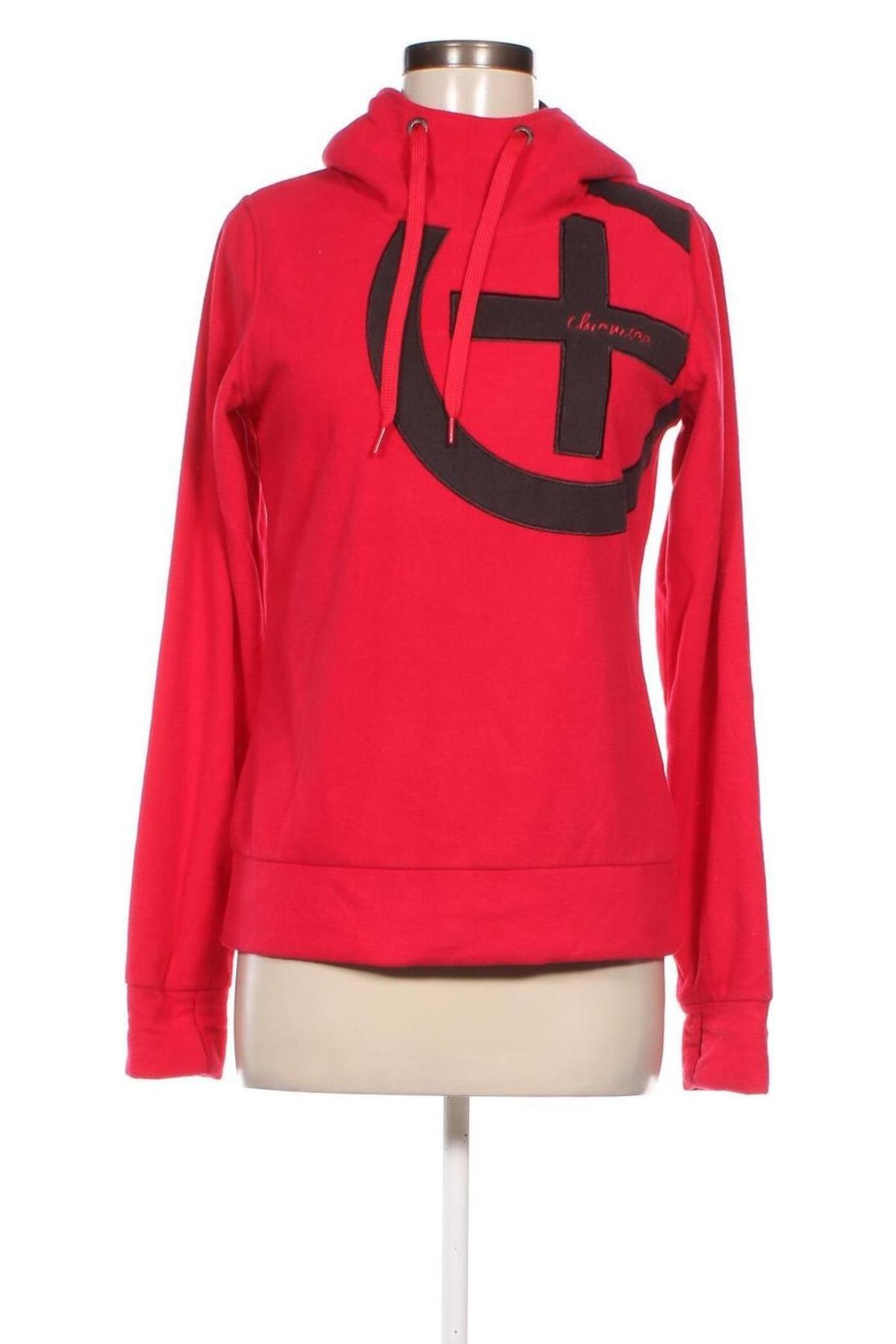 Damen Fleece Sweatshirt Chiemsee, Größe S, Farbe Rot, Preis 9,99 €