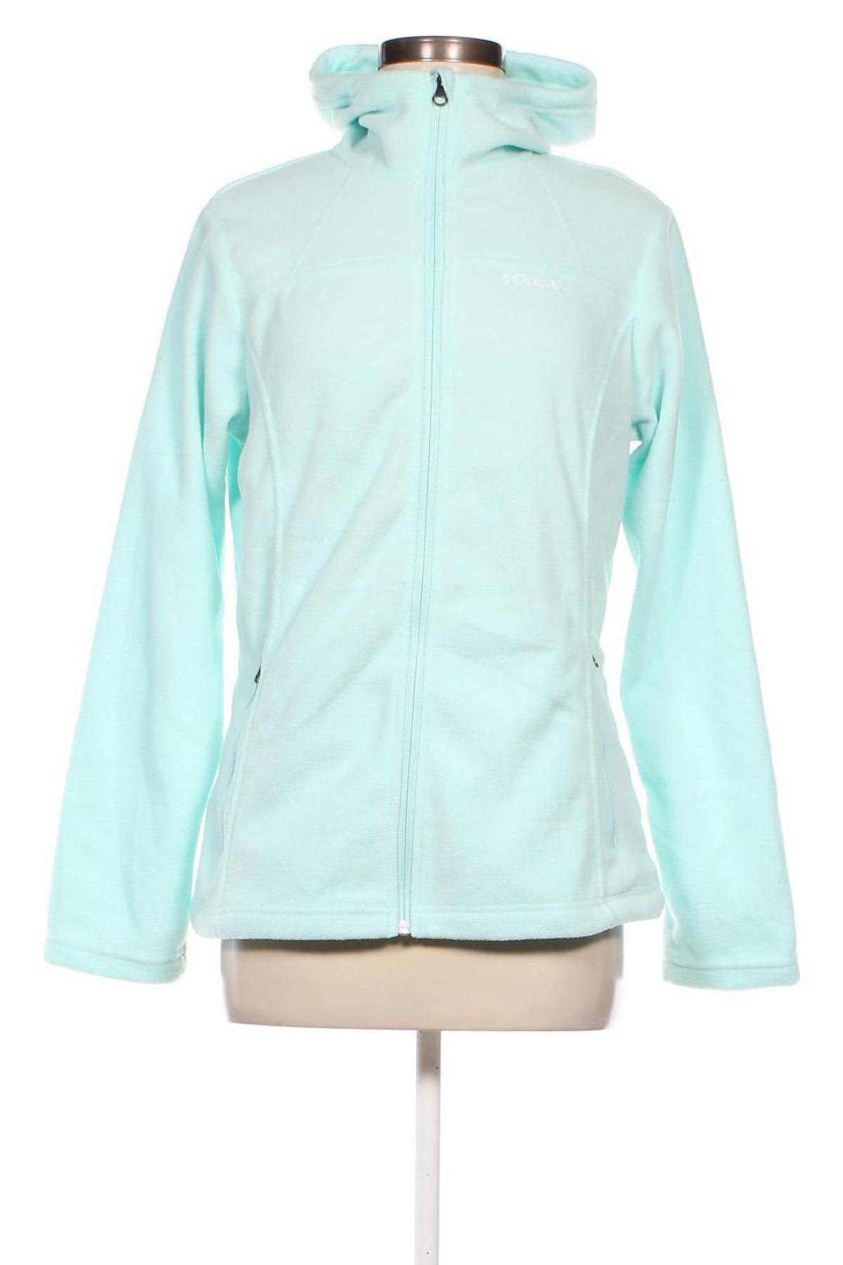 Γυναικείο fleece φούτερ Columbia, Μέγεθος M, Χρώμα Μπλέ, Τιμή 29,69 €