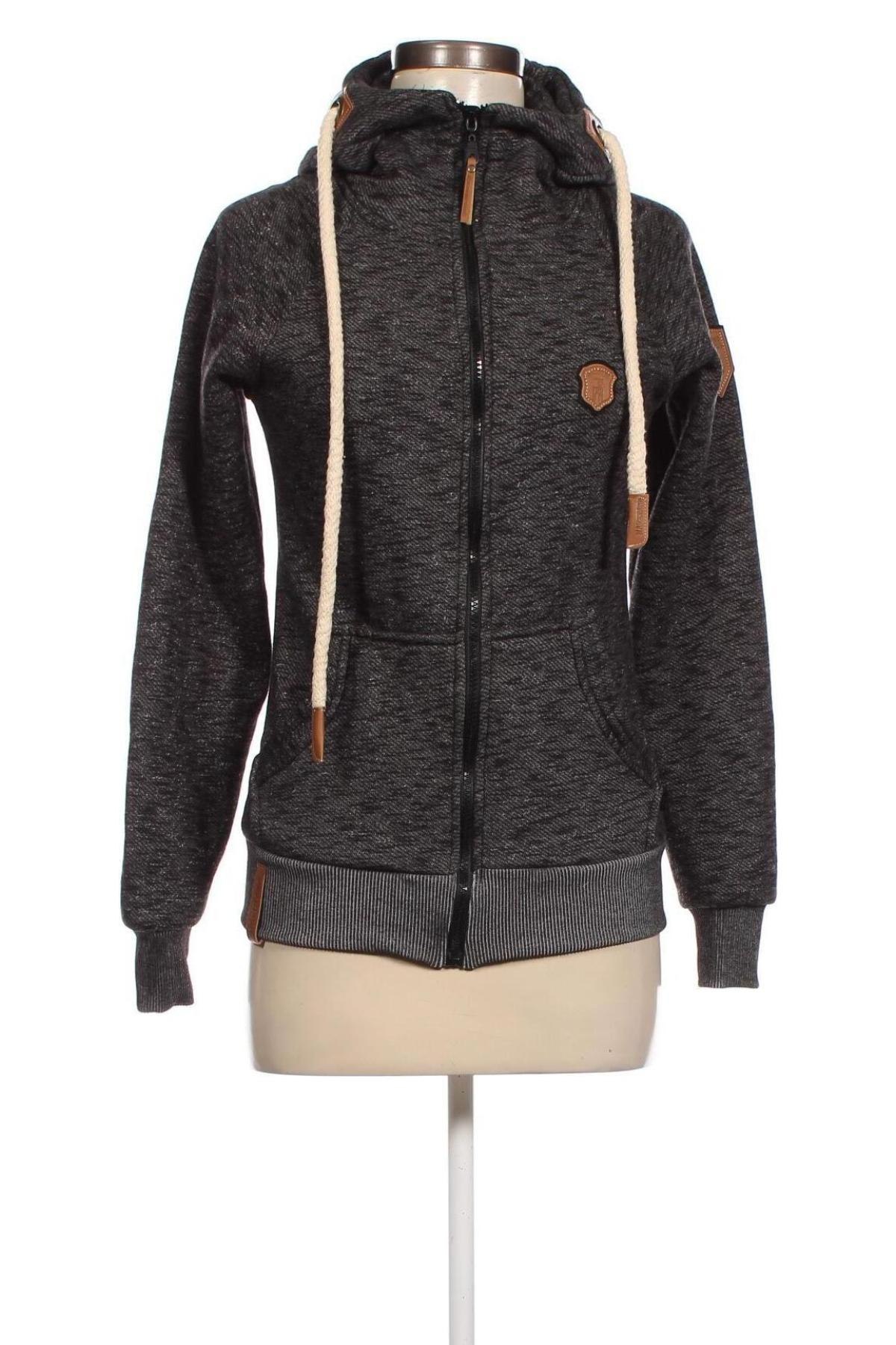 Damen Fleece Sweatshirt Naketano, Größe S, Farbe Grau, Preis € 30,06