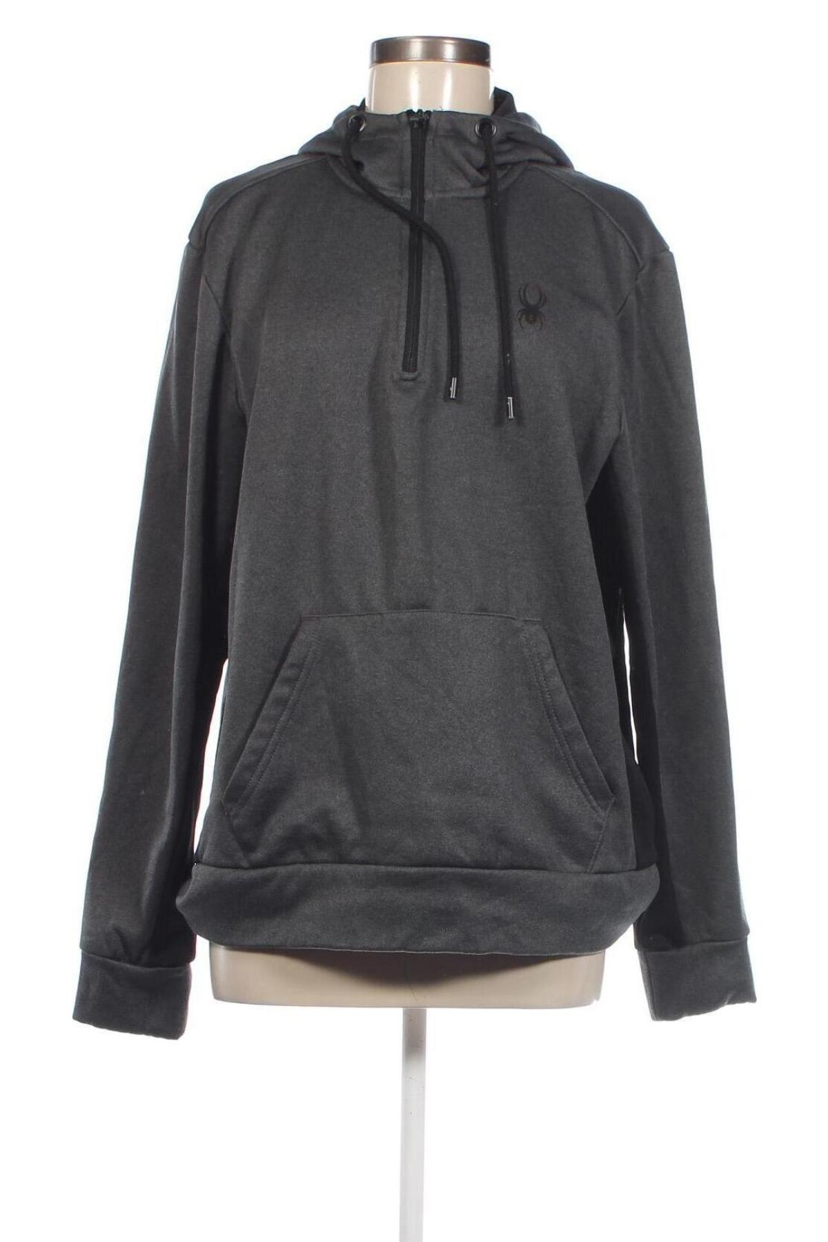 Damen Fleece Sweatshirt Spyder, Größe M, Farbe Grau, Preis 48,50 €