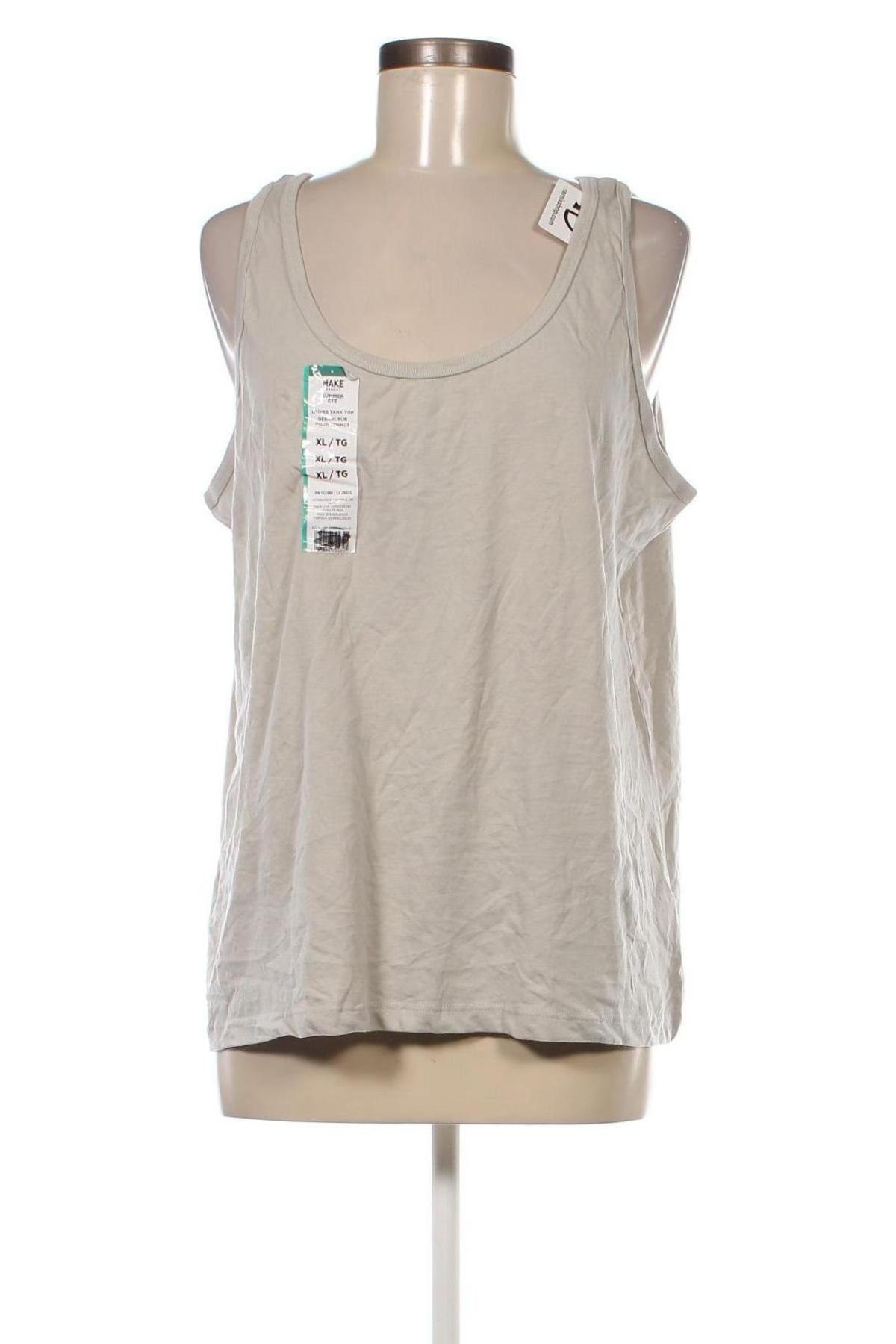 Γυναικείο αμάνικο μπλουζάκι, Μέγεθος XL, Χρώμα Γκρί, Τιμή 6,65 €