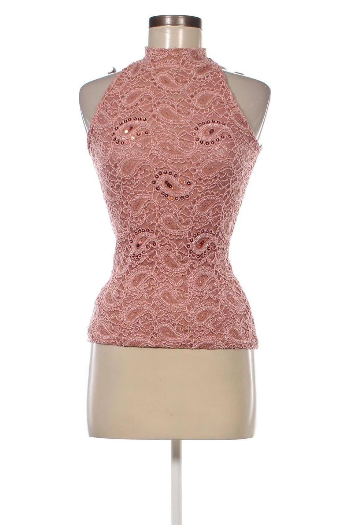 Γυναικείο αμάνικο μπλουζάκι, Μέγεθος M, Χρώμα Ρόζ , Τιμή 8,44 €