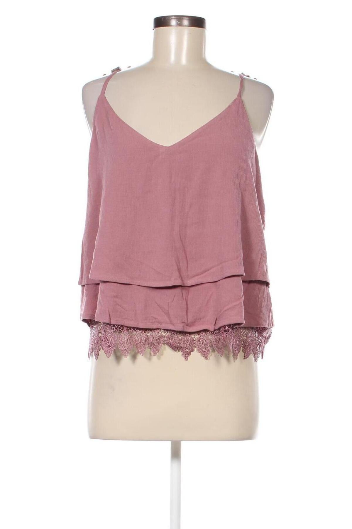 Γυναικείο αμάνικο μπλουζάκι About You, Μέγεθος XL, Χρώμα Ρόζ , Τιμή 6,39 €
