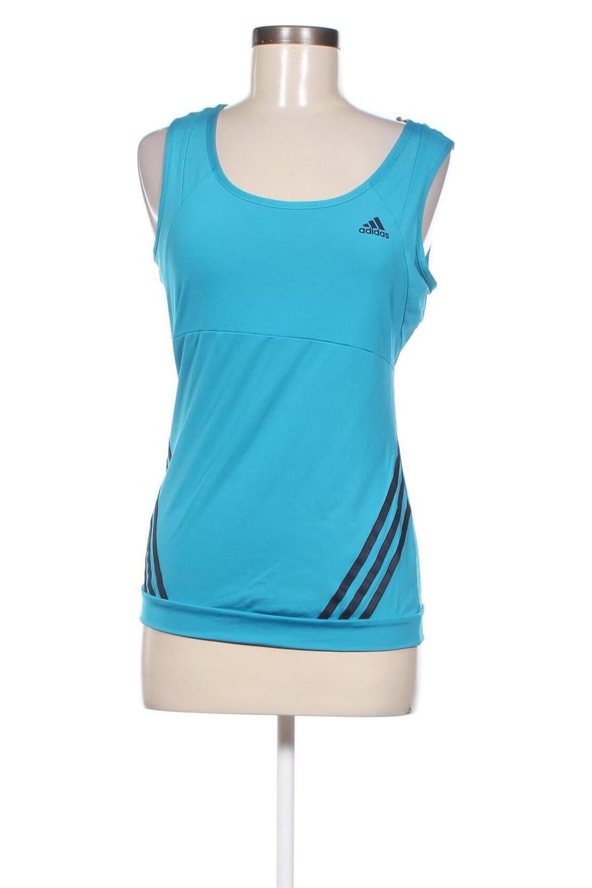 Tricou de damă Adidas, Mărime L, Culoare Albastru, Preț 46,83 Lei