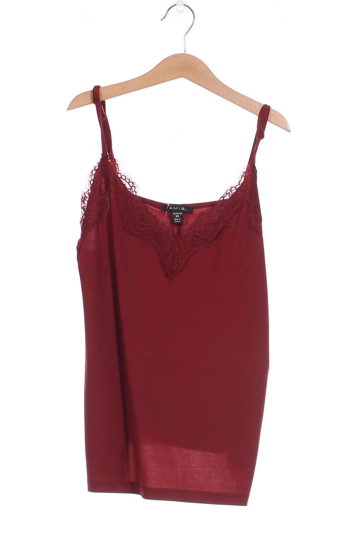 Damentop Amisu, Größe XS, Farbe Rot, Preis € 3,99