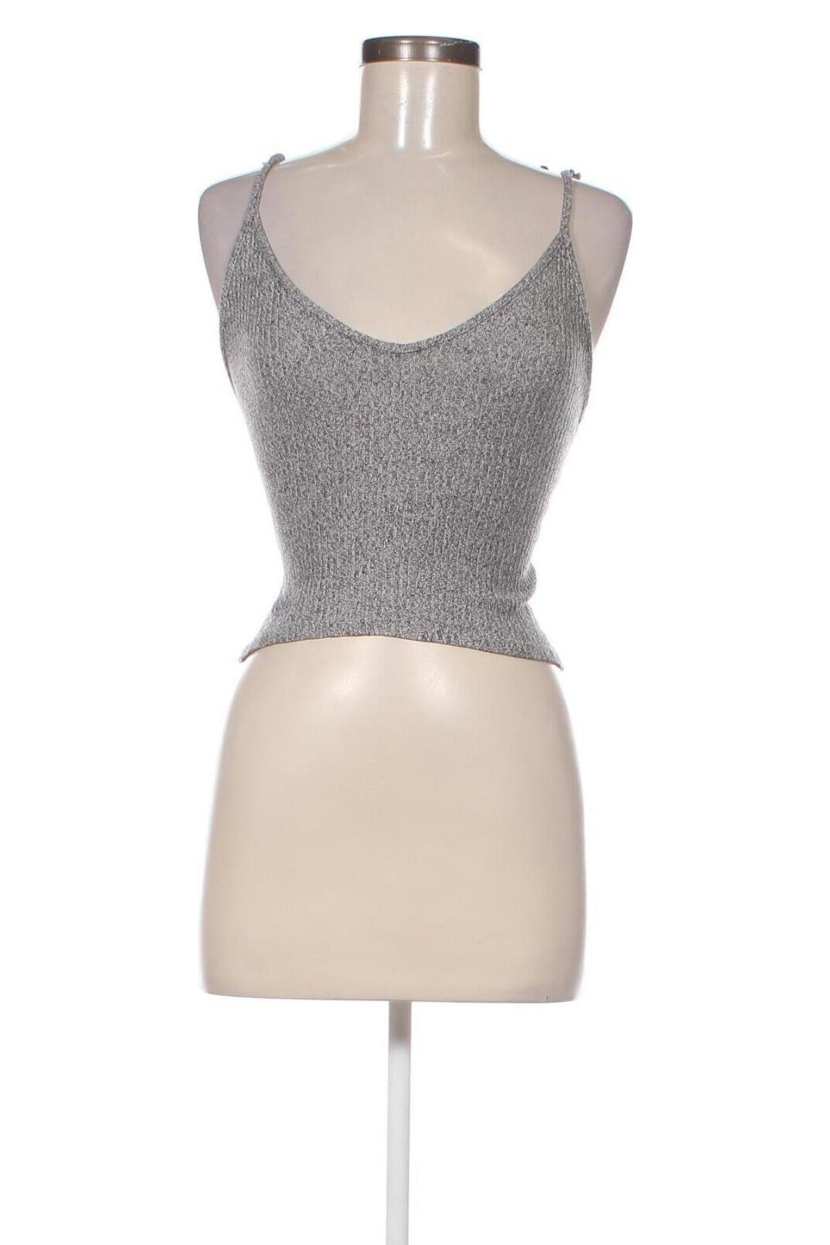 Damentop Brandy Melville, Größe S, Farbe Grau, Preis 9,05 €