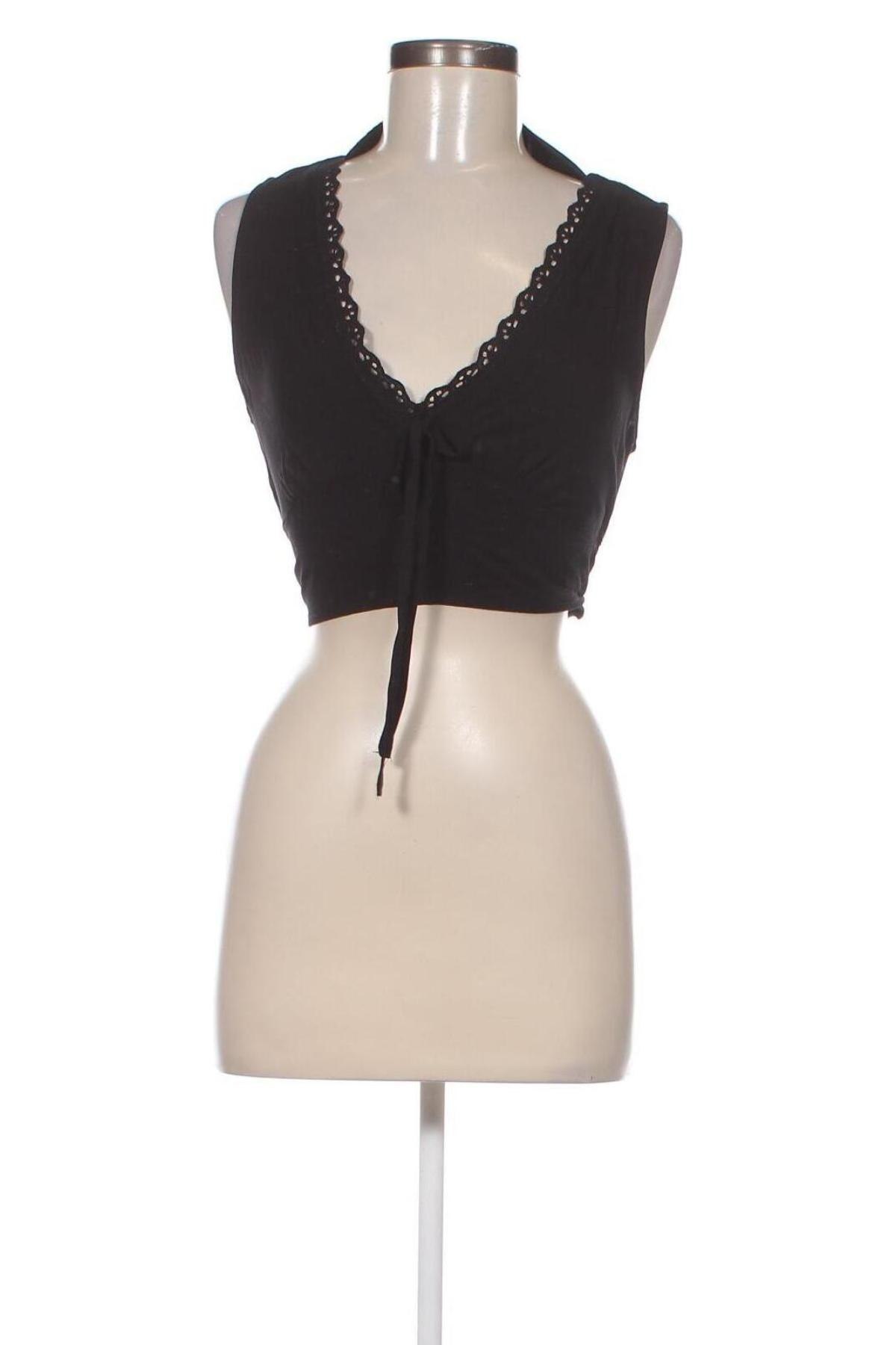 Γυναικείο αμάνικο μπλουζάκι Cotton On, Μέγεθος XS, Χρώμα Μαύρο, Τιμή 3,68 €