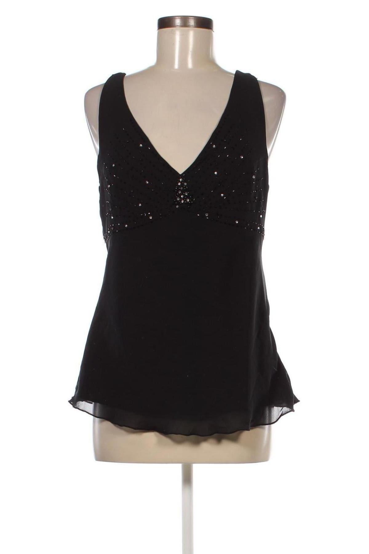 Γυναικείο αμάνικο μπλουζάκι Cubus, Μέγεθος M, Χρώμα Μαύρο, Τιμή 3,79 €