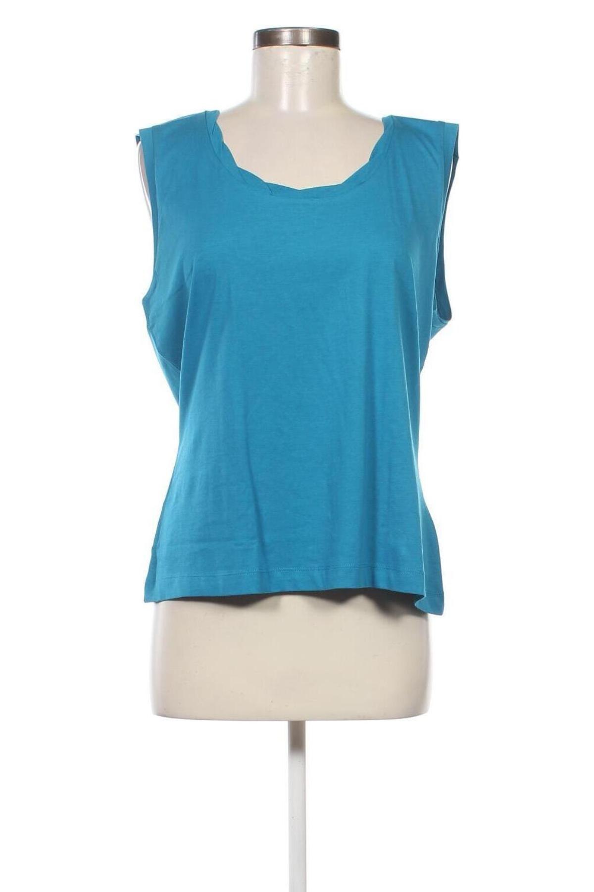 Γυναικείο αμάνικο μπλουζάκι Esprit, Μέγεθος XXL, Χρώμα Μπλέ, Τιμή 15,98 €