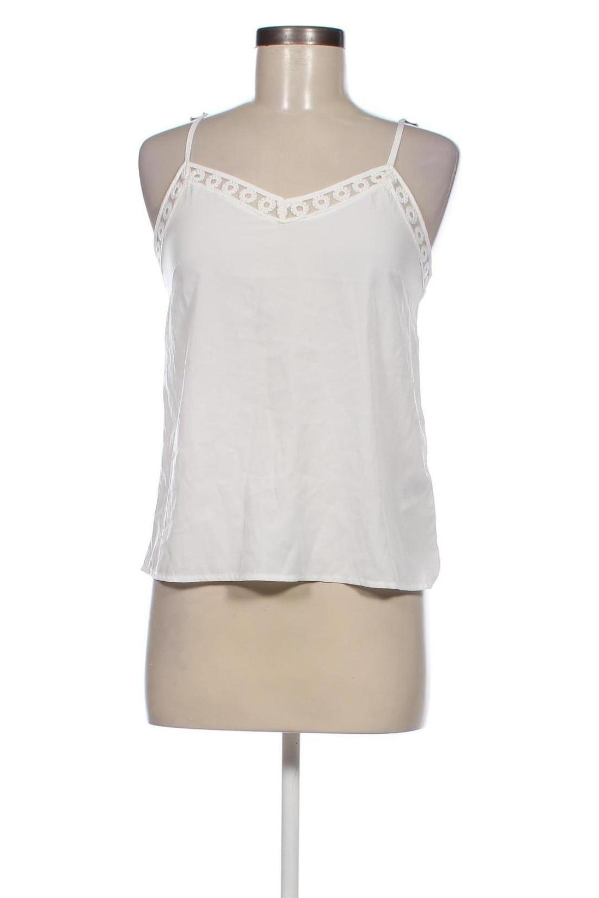 Γυναικείο αμάνικο μπλουζάκι Even&Odd, Μέγεθος S, Χρώμα Λευκό, Τιμή 3,59 €