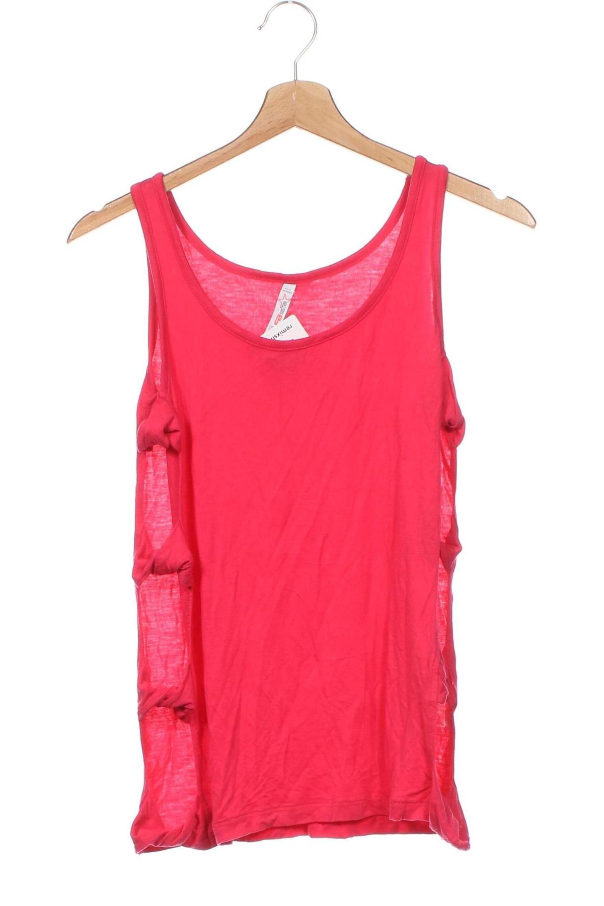 Γυναικείο αμάνικο μπλουζάκι Fb Sister, Μέγεθος XS, Χρώμα Ρόζ , Τιμή 3,19 €