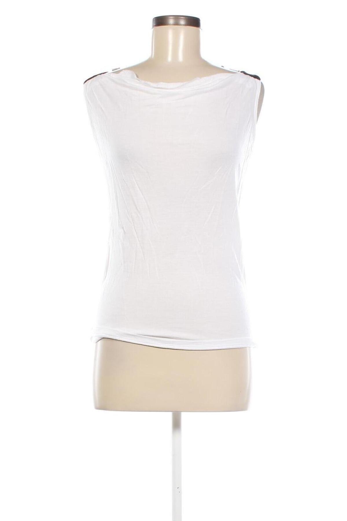 Γυναικείο αμάνικο μπλουζάκι Gate Woman, Μέγεθος S, Χρώμα Λευκό, Τιμή 3,99 €