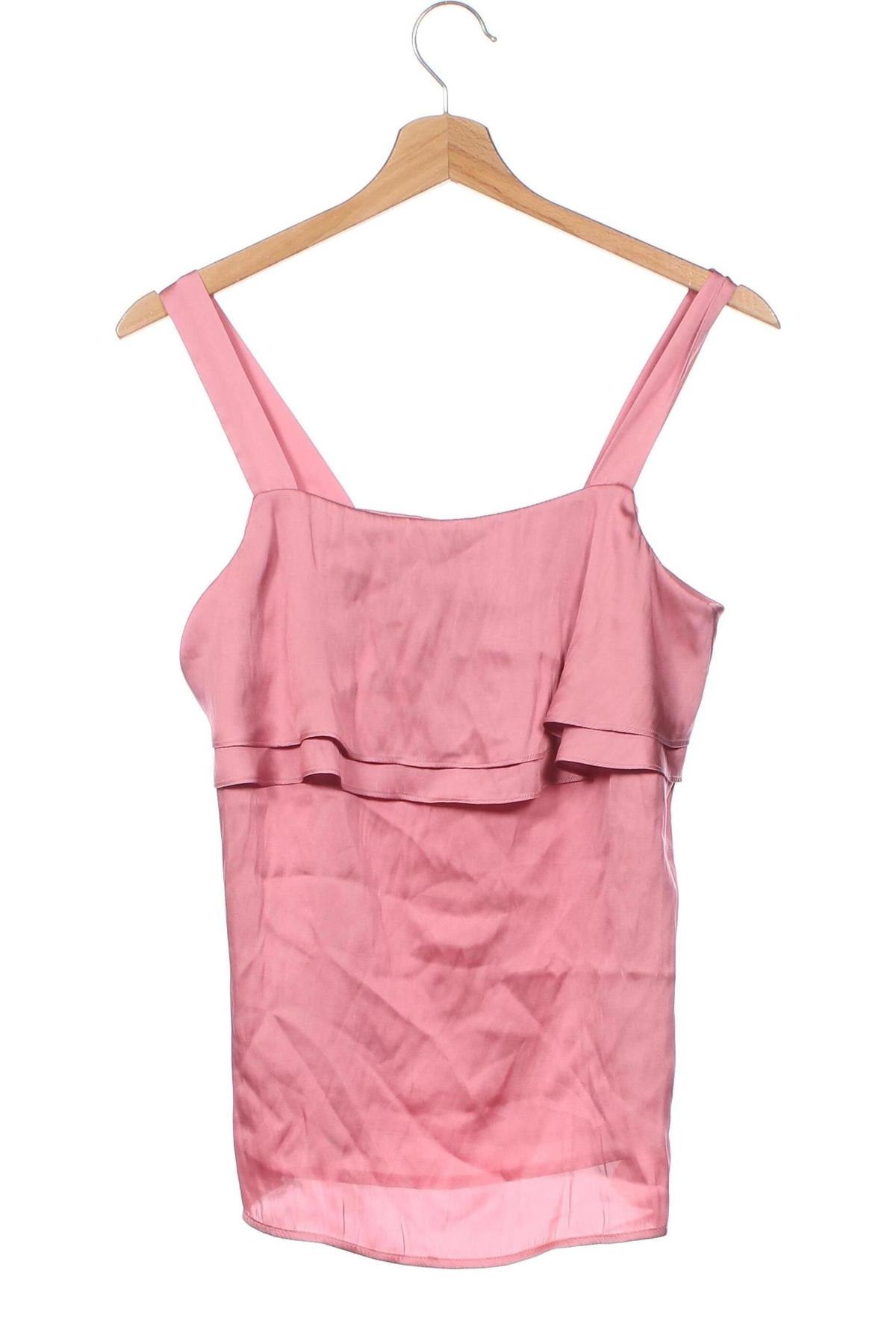 Γυναικείο αμάνικο μπλουζάκι H&M, Μέγεθος XS, Χρώμα Ρόζ , Τιμή 6,68 €