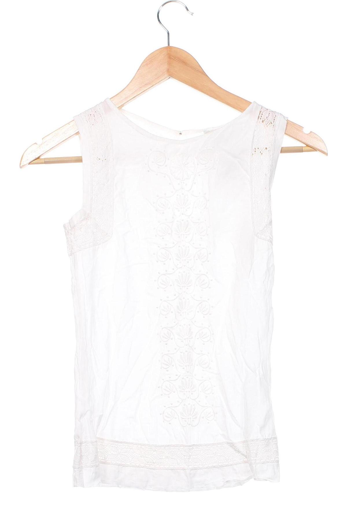 Γυναικείο αμάνικο μπλουζάκι H&M, Μέγεθος XS, Χρώμα Γκρί, Τιμή 3,57 €