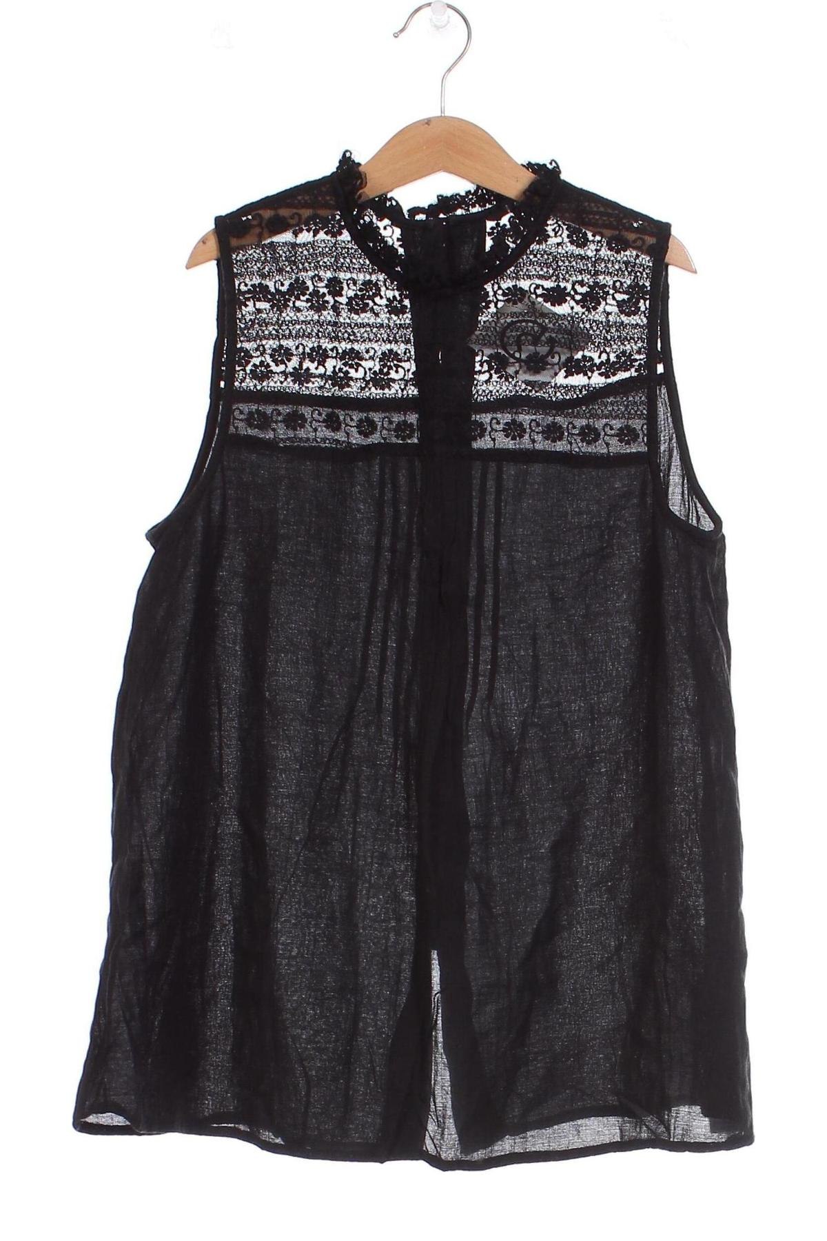 Tricou de damă H&M, Mărime XS, Culoare Negru, Preț 19,90 Lei
