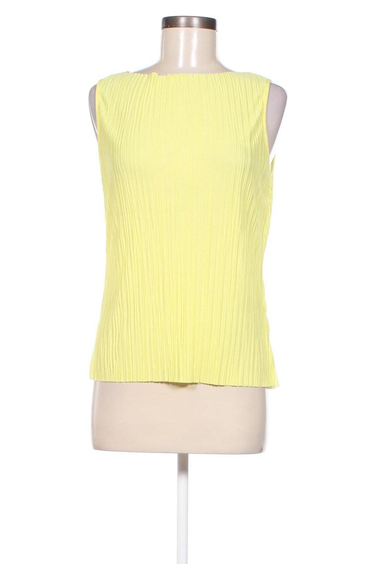 Γυναικείο αμάνικο μπλουζάκι H&M, Μέγεθος S, Χρώμα Κίτρινο, Τιμή 3,99 €