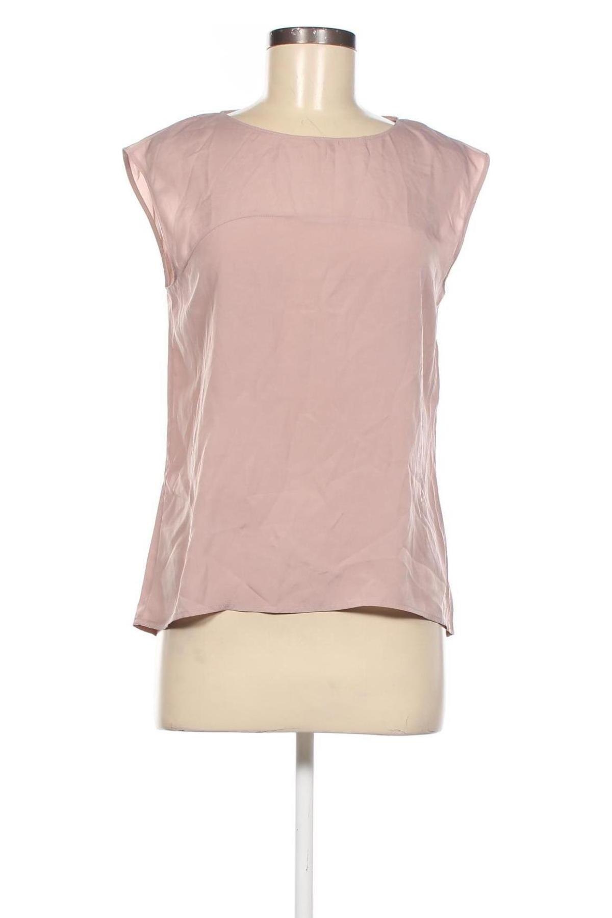 Damska koszulka na ramiączkach H&M, Rozmiar M, Kolor Popielaty róż, Cena 16,14 zł