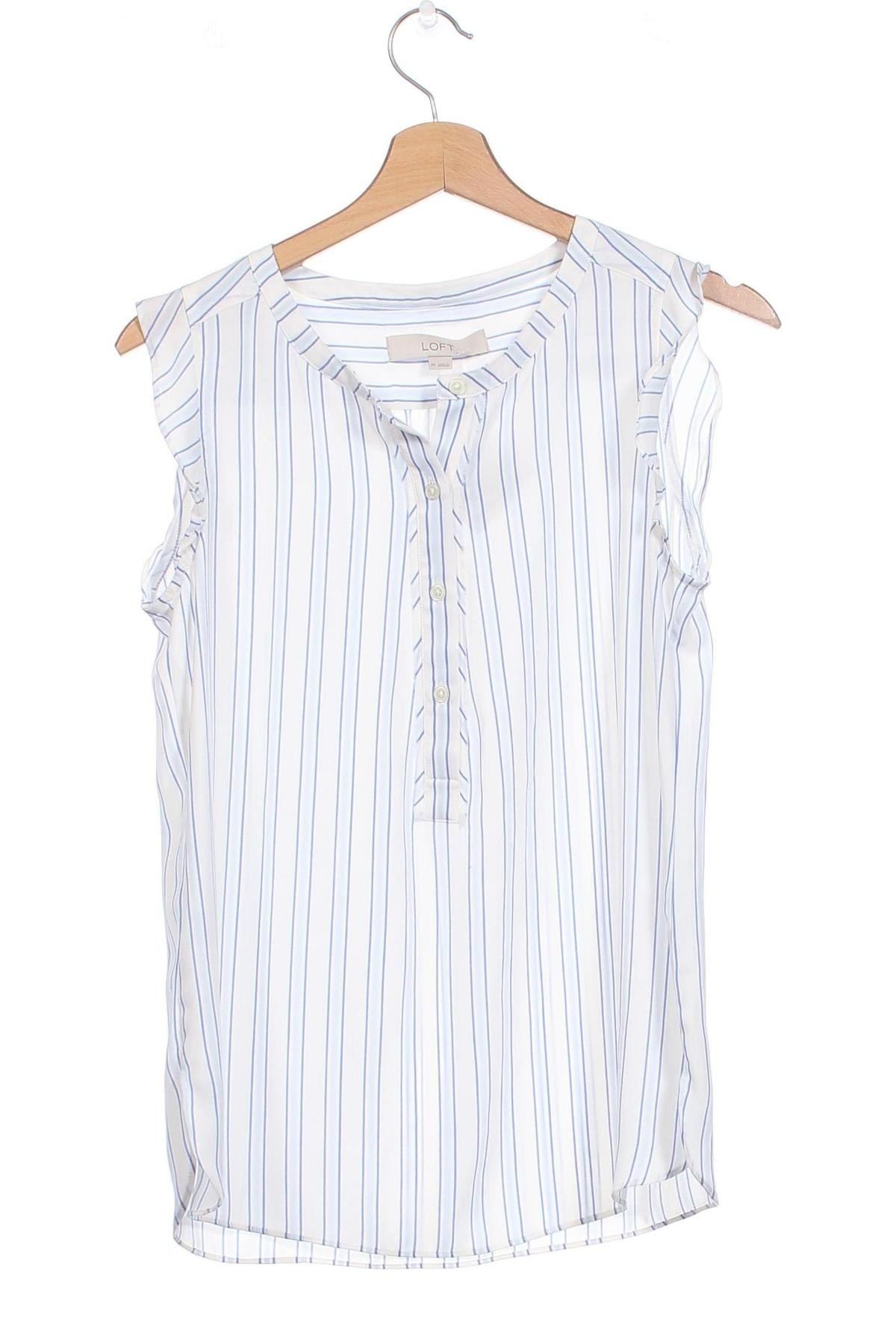 Γυναικείο αμάνικο μπλουζάκι Loft By Ann Taylor, Μέγεθος XS, Χρώμα Πολύχρωμο, Τιμή 7,87 €