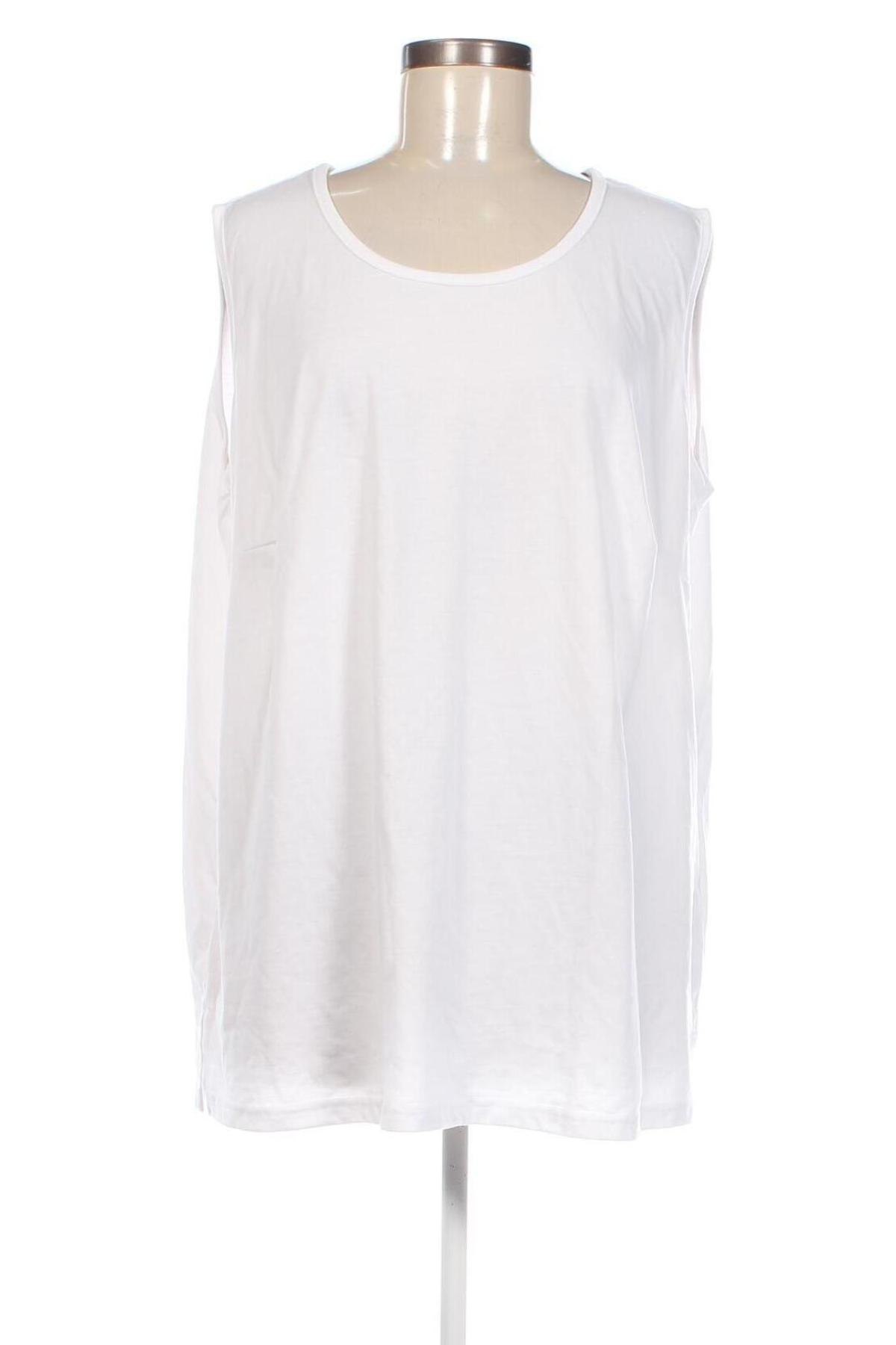 Γυναικείο αμάνικο μπλουζάκι M. Collection, Μέγεθος XXL, Χρώμα Λευκό, Τιμή 4,18 €