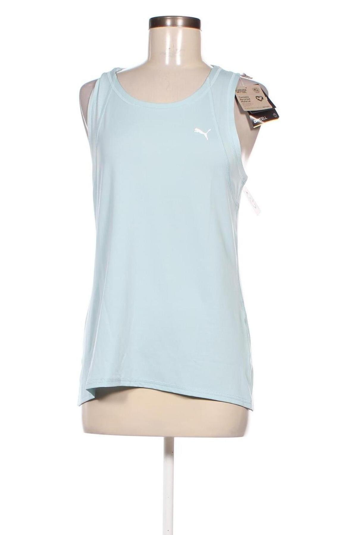 Γυναικείο αμάνικο μπλουζάκι PUMA, Μέγεθος S, Χρώμα Μπλέ, Τιμή 15,98 €