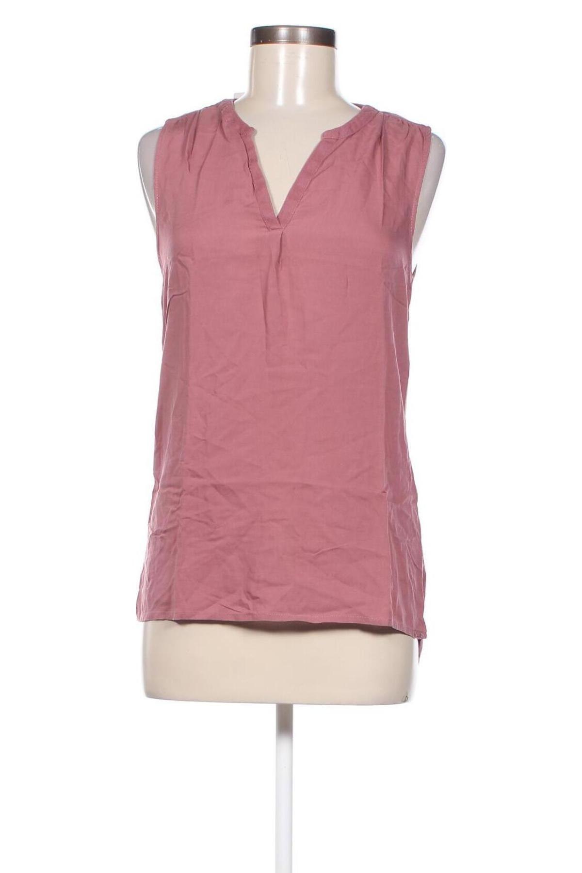 Γυναικείο αμάνικο μπλουζάκι Q/S by S.Oliver, Μέγεθος S, Χρώμα Ρόζ , Τιμή 3,87 €