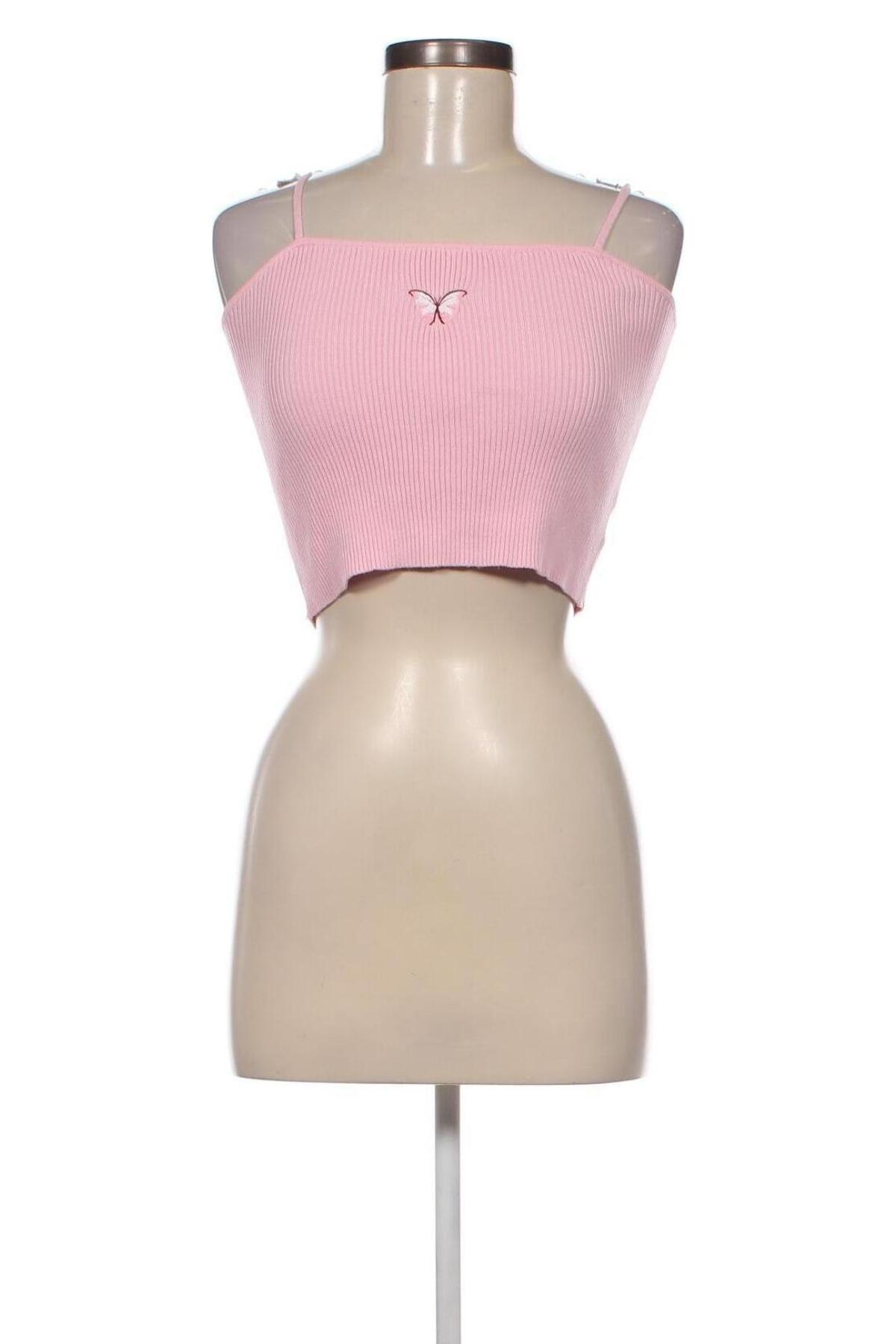 Γυναικείο αμάνικο μπλουζάκι SHEIN, Μέγεθος M, Χρώμα Ρόζ , Τιμή 6,67 €