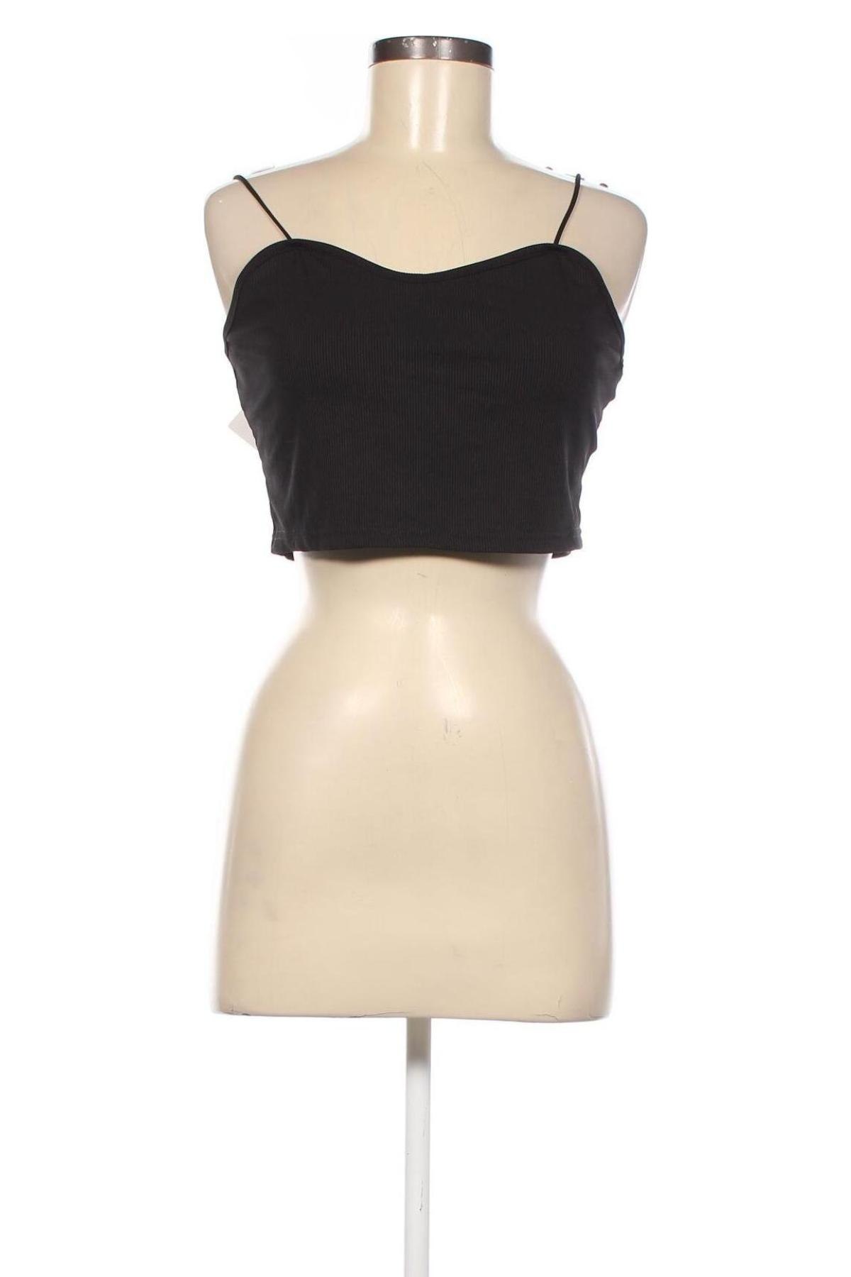 Γυναικείο αμάνικο μπλουζάκι SHEIN, Μέγεθος XL, Χρώμα Μαύρο, Τιμή 12,63 €