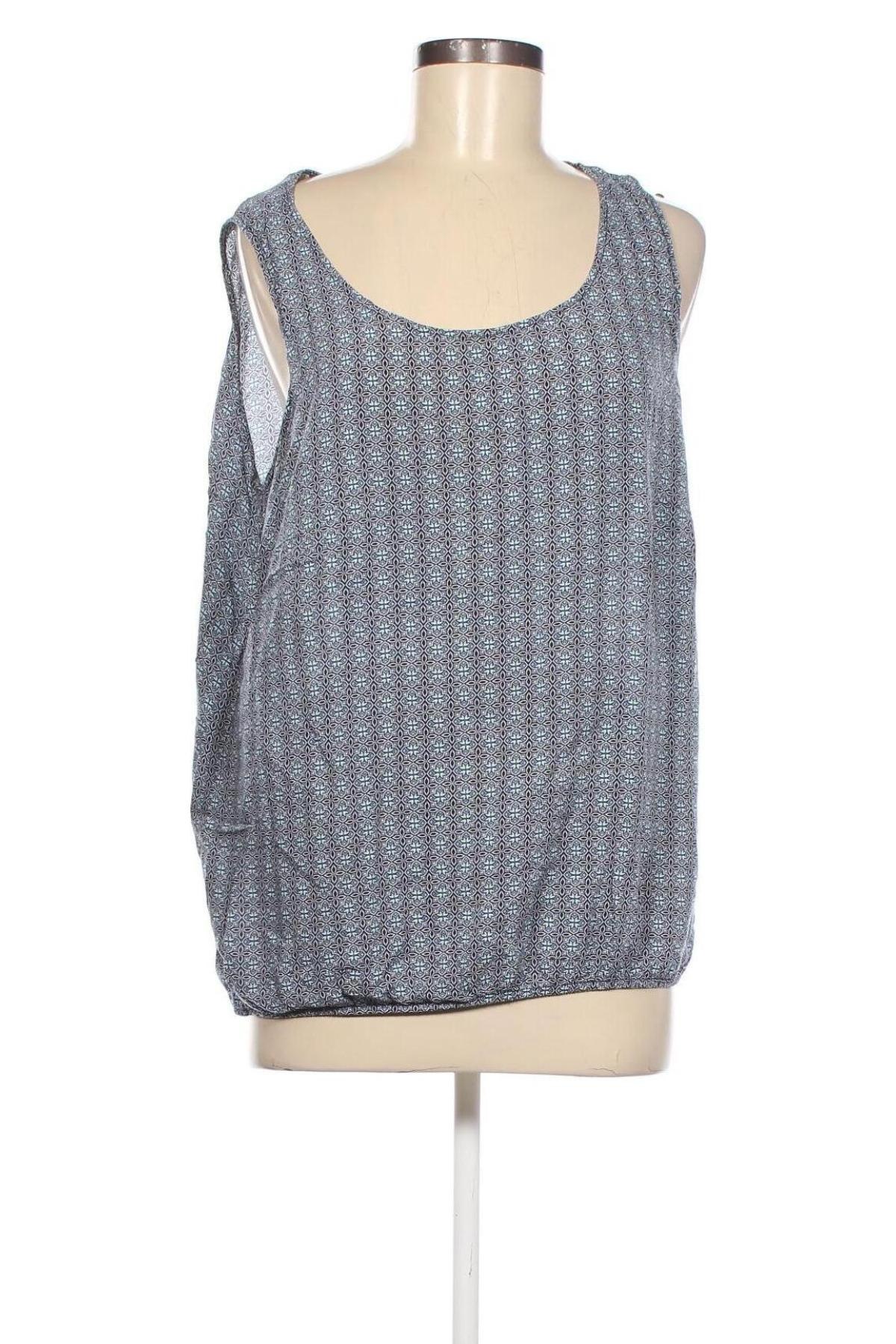 Γυναικείο αμάνικο μπλουζάκι Tom Tailor, Μέγεθος L, Χρώμα Πολύχρωμο, Τιμή 7,00 €