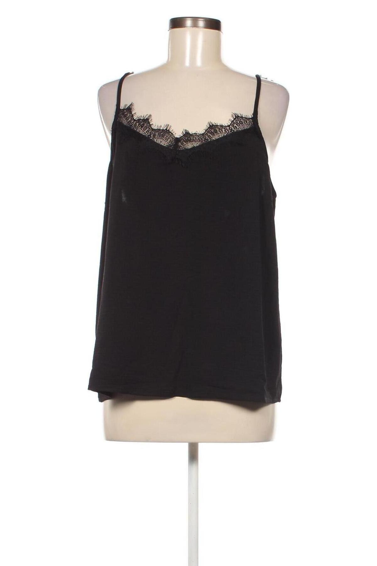 Γυναικείο αμάνικο μπλουζάκι VILA, Μέγεθος XL, Χρώμα Μαύρο, Τιμή 7,19 €