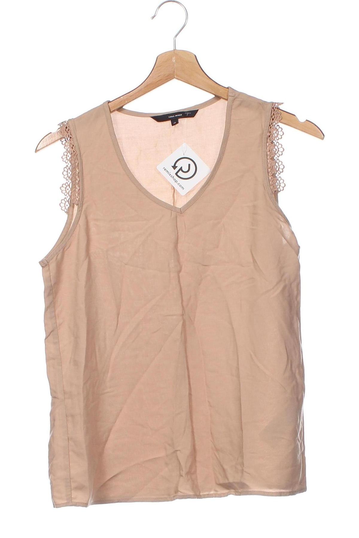 Damentop Vero Moda, Größe XS, Farbe Beige, Preis € 3,84