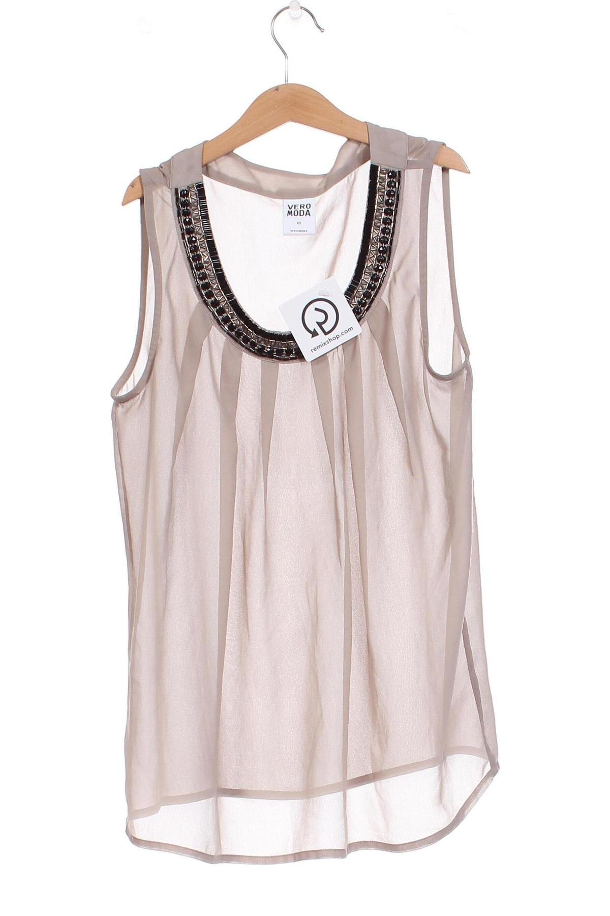 Damentop Vero Moda, Größe XS, Farbe Beige, Preis € 3,99