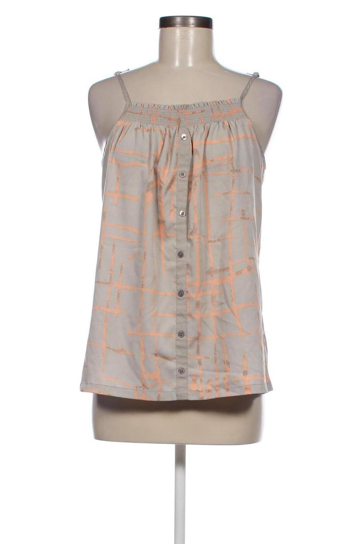 Γυναικείο αμάνικο μπλουζάκι Vero Moda, Μέγεθος L, Χρώμα Γκρί, Τιμή 3,84 €