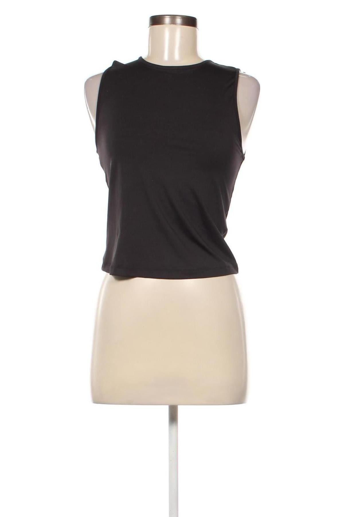 Γυναικείο αμάνικο μπλουζάκι Weekday, Μέγεθος M, Χρώμα Μαύρο, Τιμή 3,71 €
