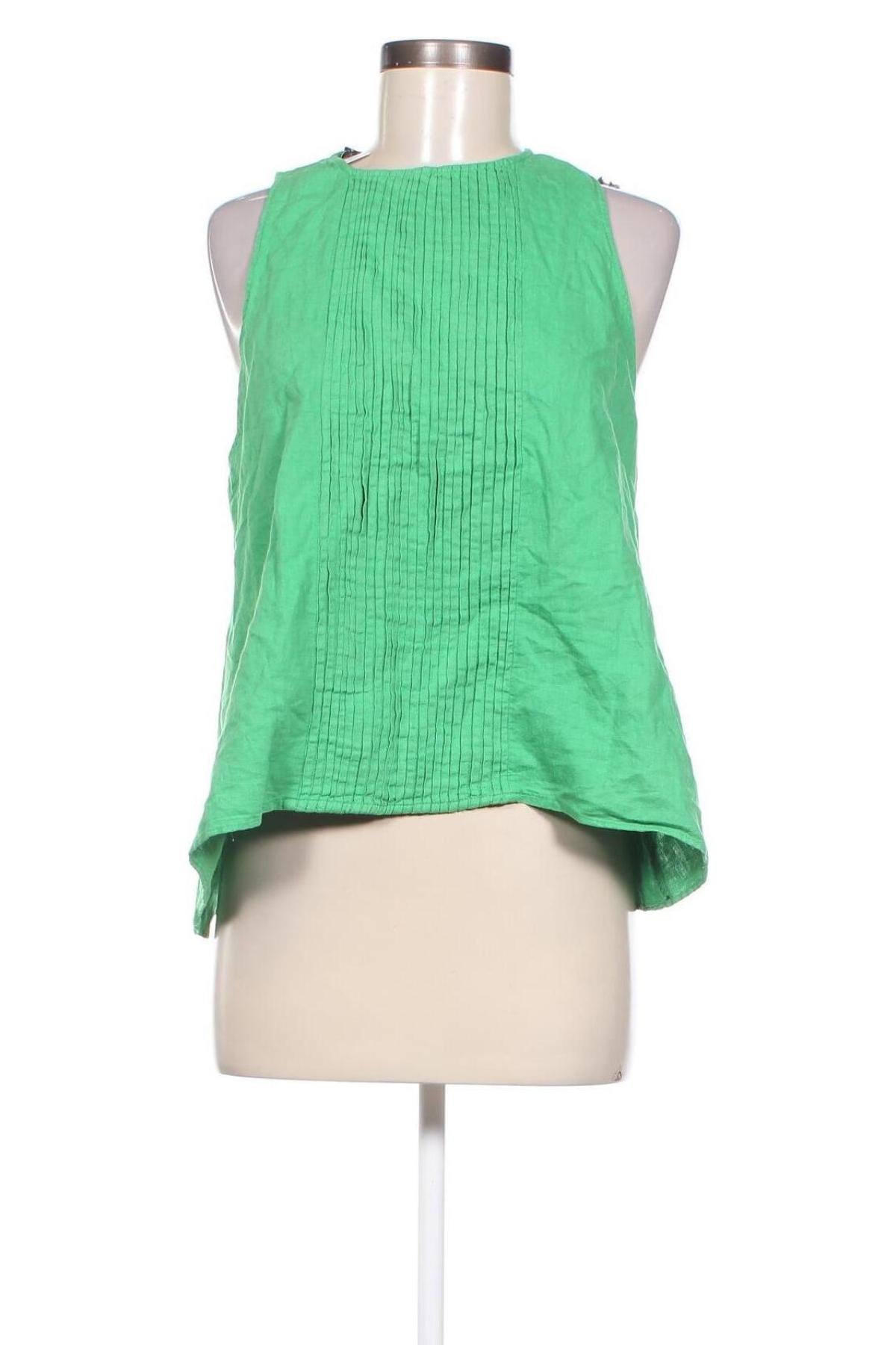 Tricou de damă Zara, Mărime L, Culoare Verde, Preț 30,61 Lei