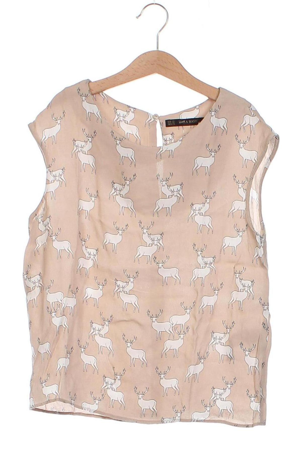 Γυναικείο αμάνικο μπλουζάκι Zara, Μέγεθος XS, Χρώμα Πολύχρωμο, Τιμή 14,23 €