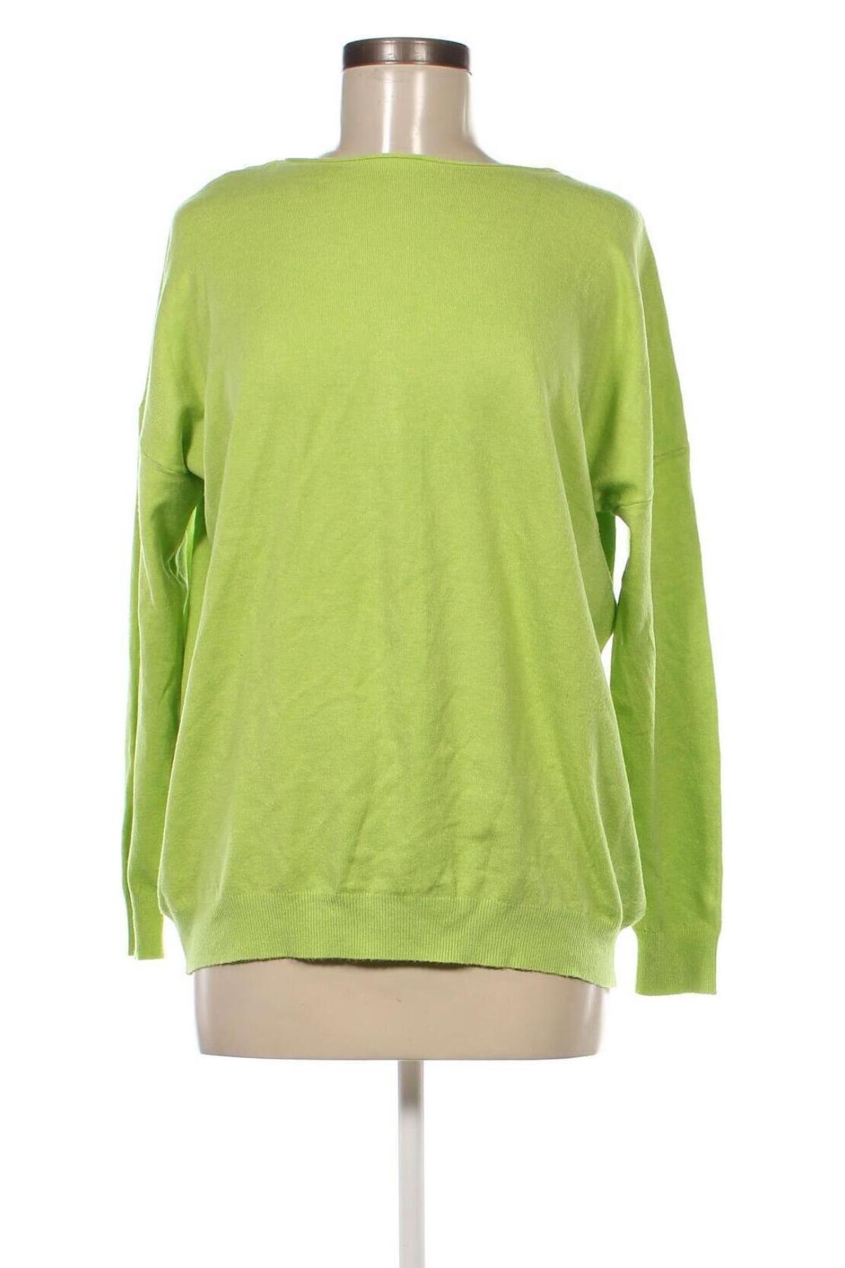 Дамски пуловер, Размер L, Цвят Зелен, Цена 17,60 лв.