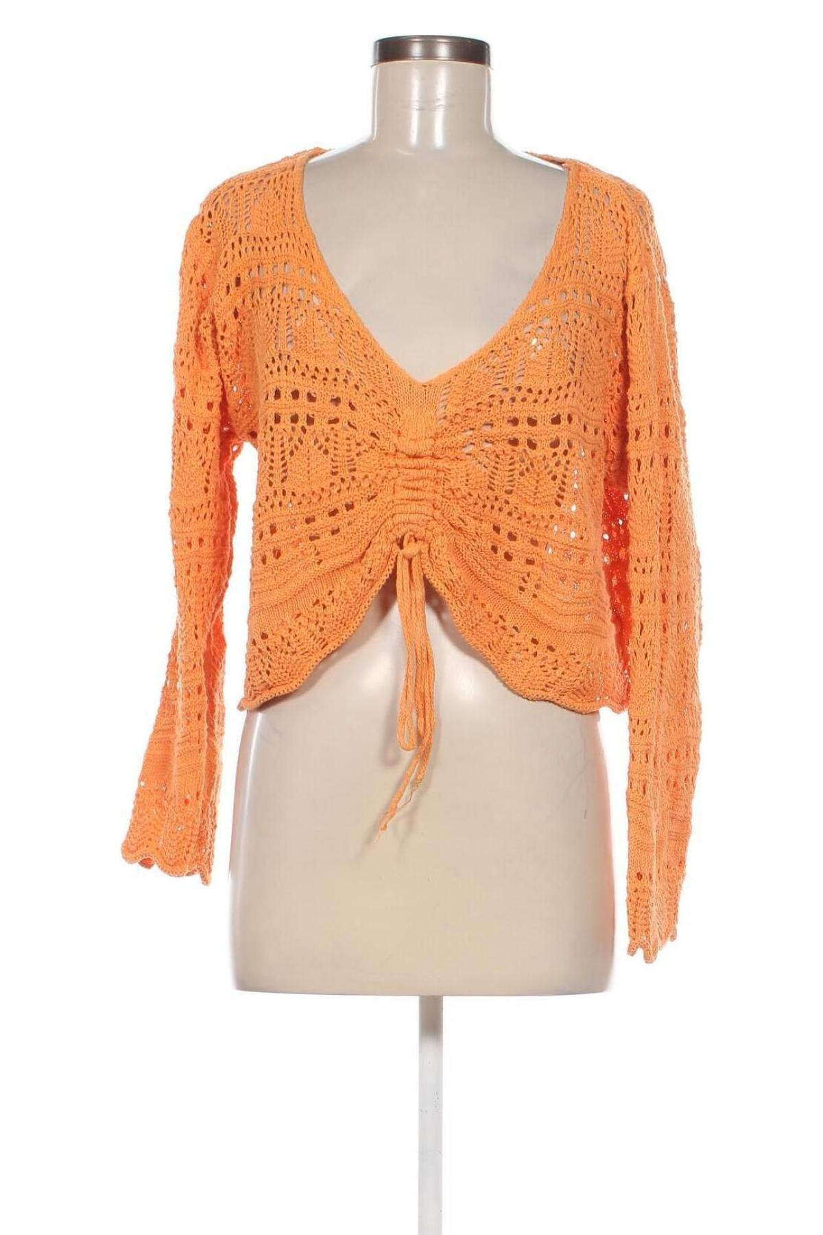 Damenpullover, Größe L, Farbe Orange, Preis € 9,28