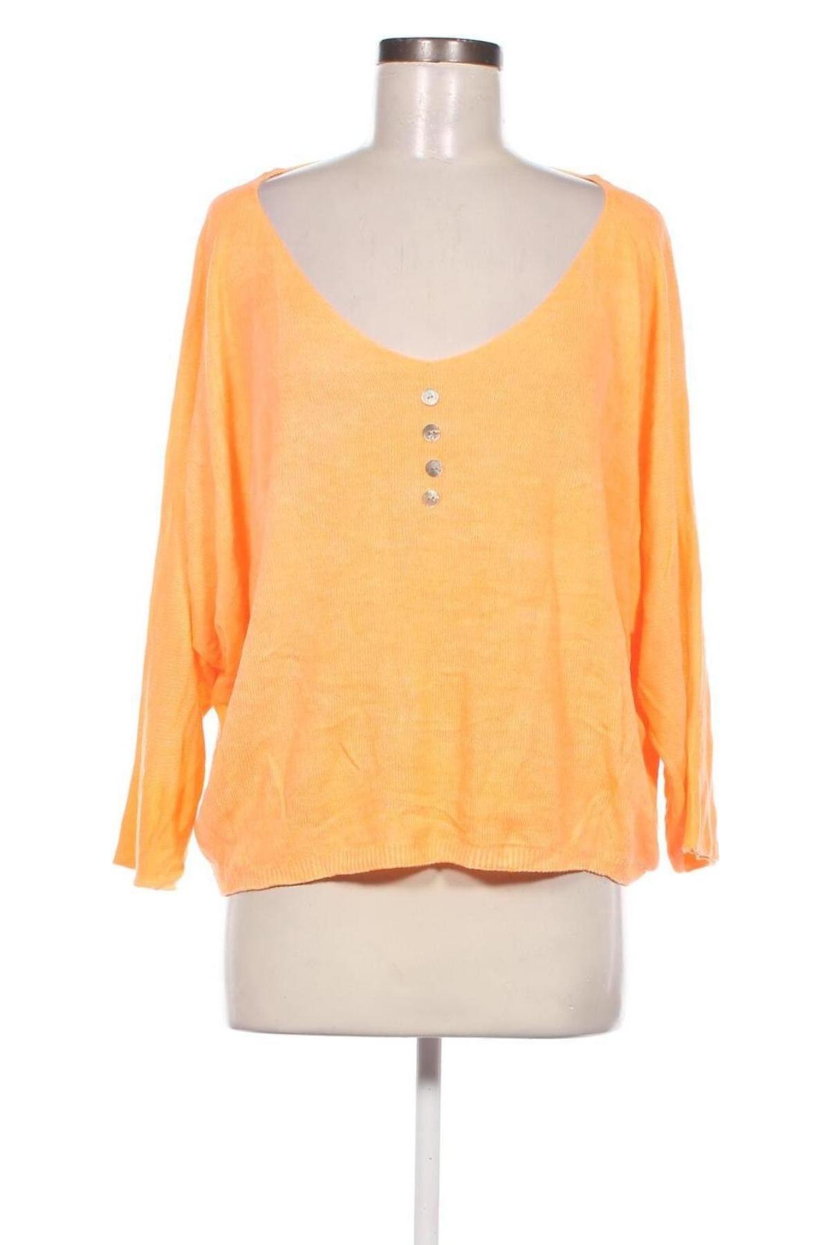 Damenpullover, Größe XXL, Farbe Orange, Preis 9,48 €