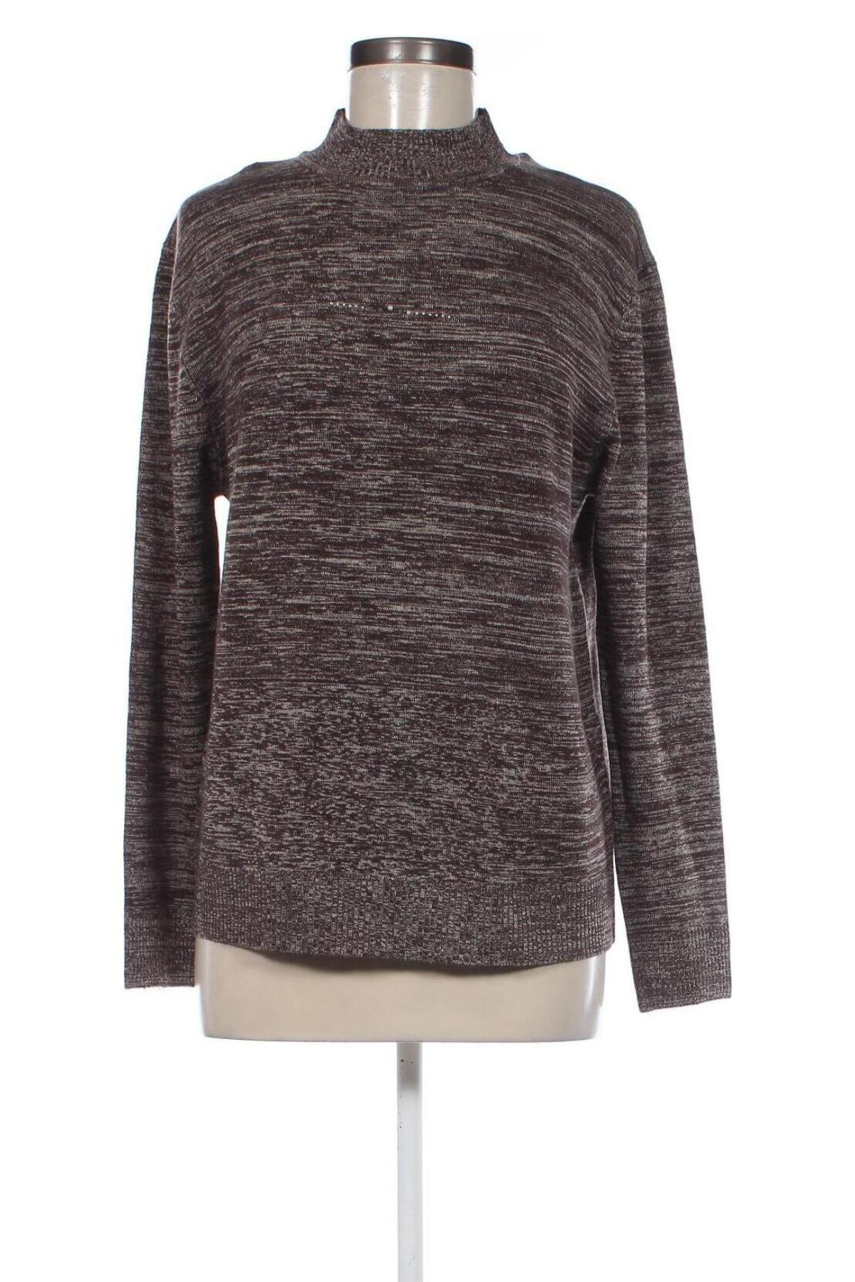 Дамски пуловер, Размер L, Цвят Кафяв, Цена 19,78 лв.