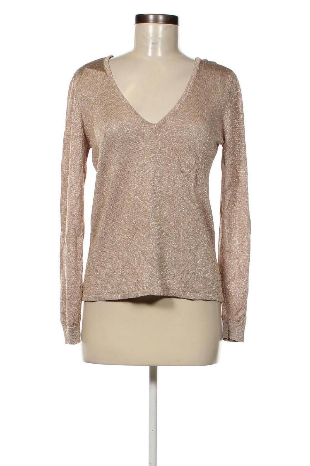 Damenpullover, Größe M, Farbe Golden, Preis 4,04 €