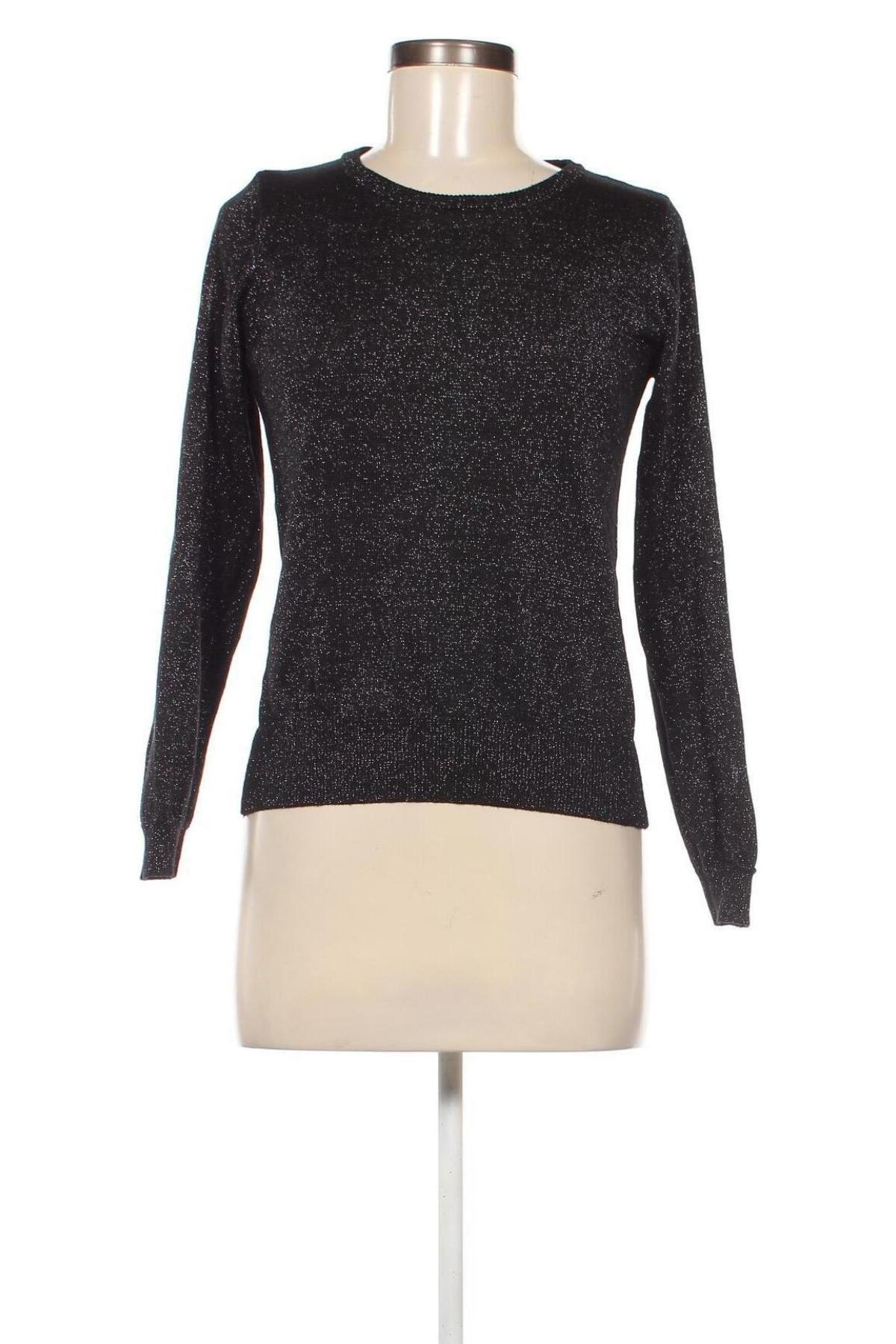 Дамски пуловер, Размер S, Цвят Черен, Цена 14,21 лв.