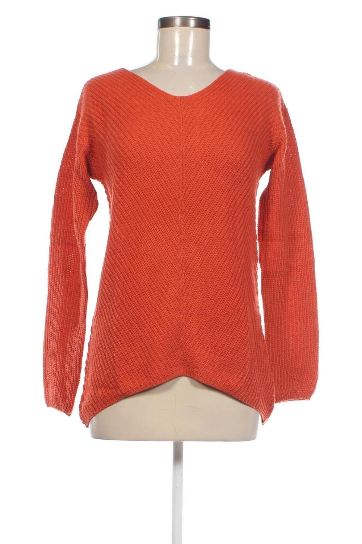 Damenpullover, Größe S, Farbe Orange, Preis € 7,49