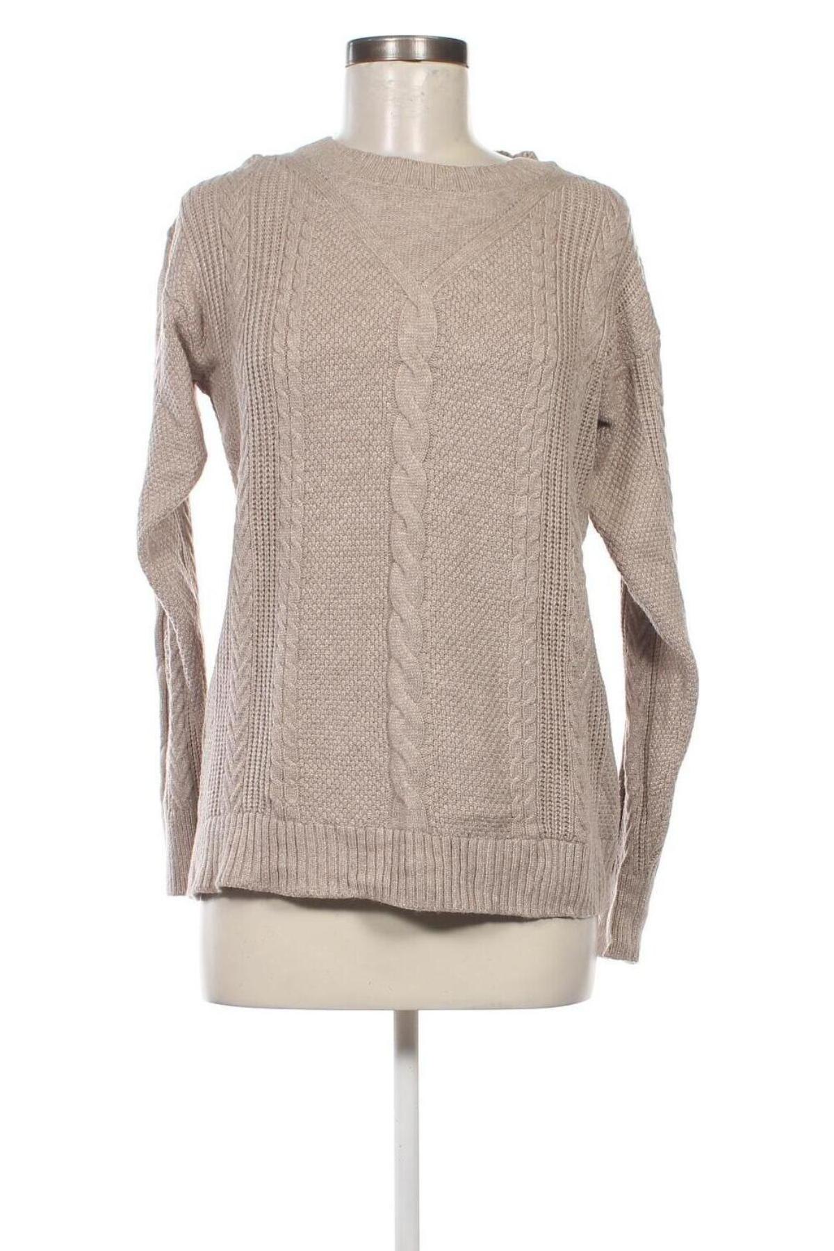 Damenpullover, Größe M, Farbe Beige, Preis 7,49 €