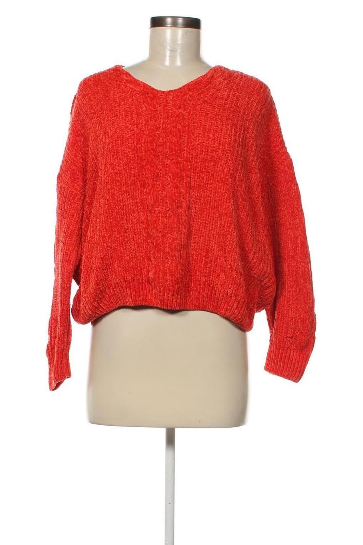 Damenpullover, Größe M, Farbe Rot, Preis 10,49 €